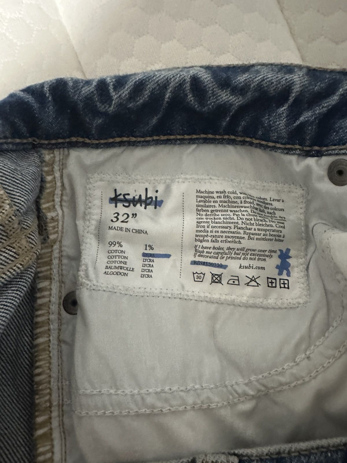 Ksubi Ksubi Van winkle Jeans Size US 32 / EU 48 - 3 Thumbnail