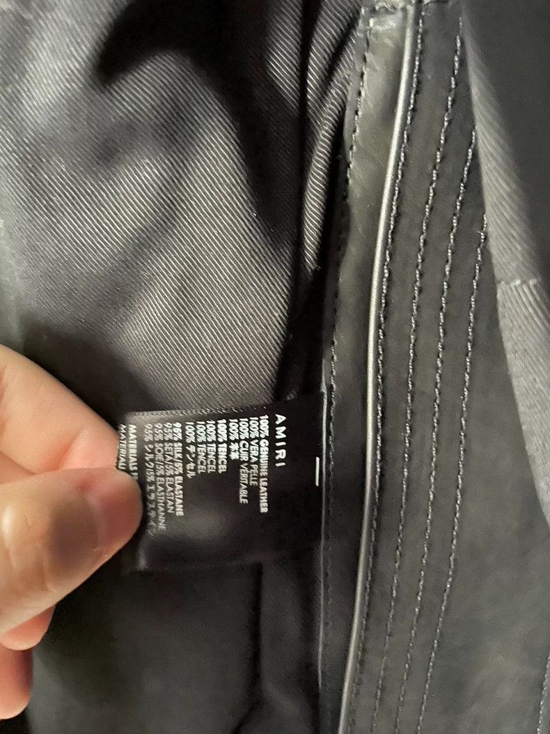 Amiri Amiri Leather Jacket Size US M / EU 48-50 / 2 - 4 Thumbnail