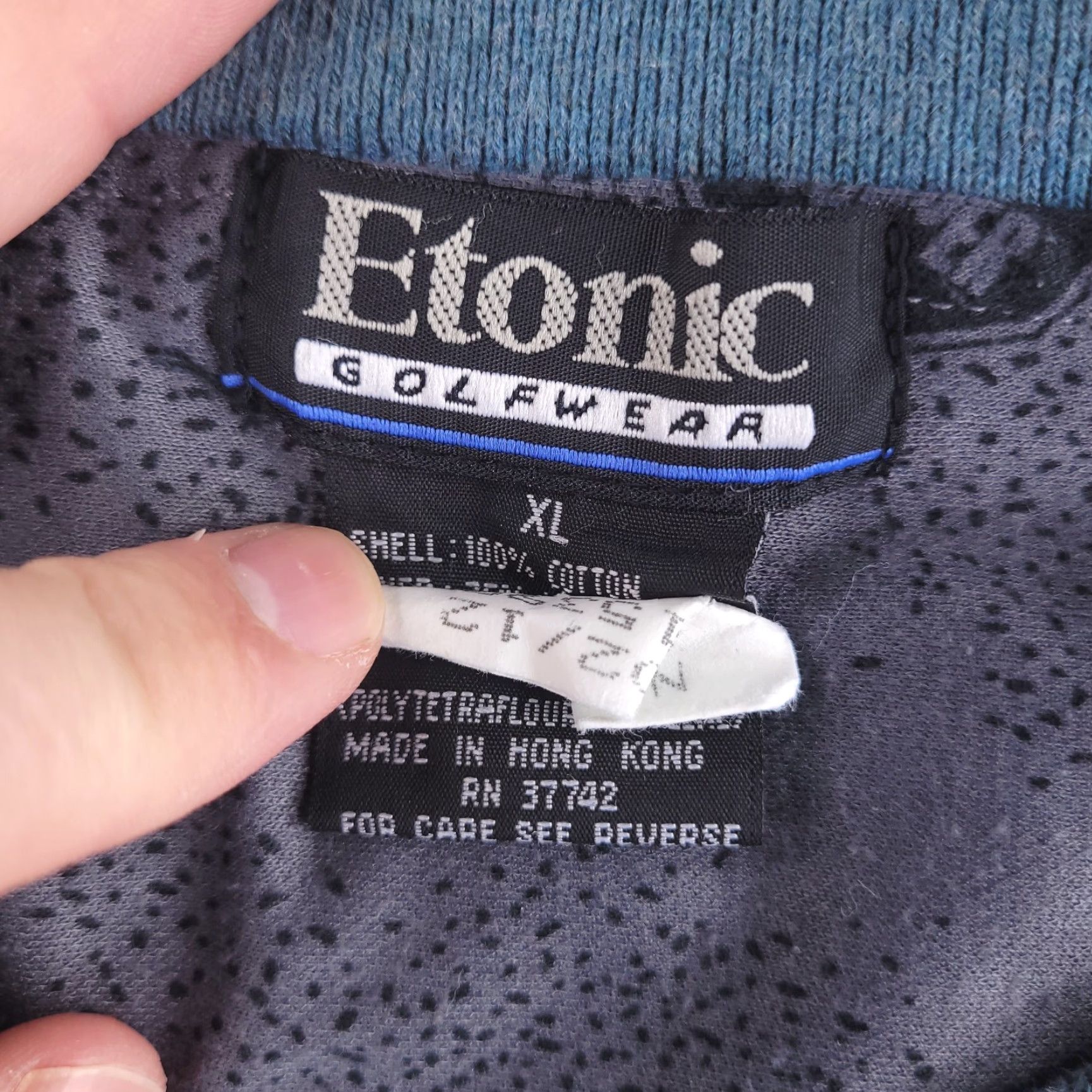 Vintage VINTAGE Etonic Sweatshirt Mens XL Blue Windstopper Windbreaker Gore Golf Size US XL / EU 56 / 4 - 3 Thumbnail