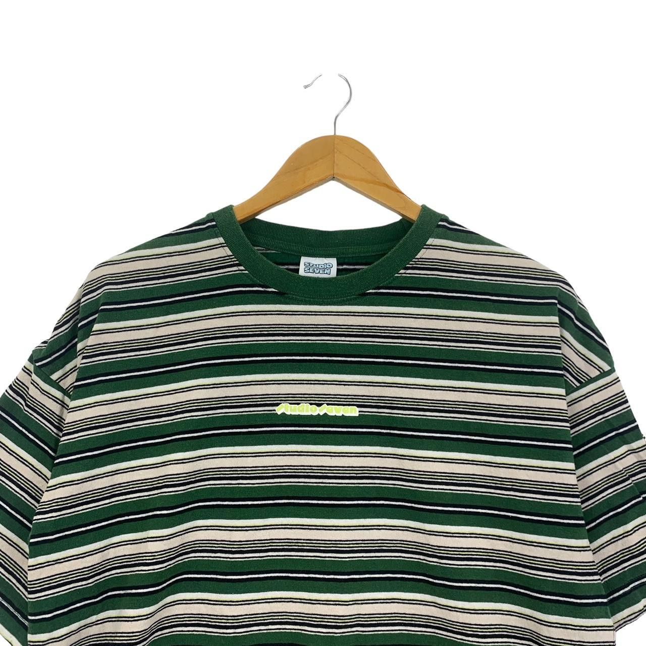 Studio Seven STUDIO SEVEN JAPAN Naoto Exile Brand Tee Shirt Top Striped Size US S / EU 44-46 / 1 - 2 Thumbnail
