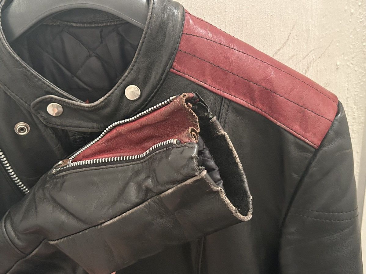 Other Vintage Leather Biker Jacket ENGLAND Size US S / EU 44-46 / 1 - 10 Thumbnail