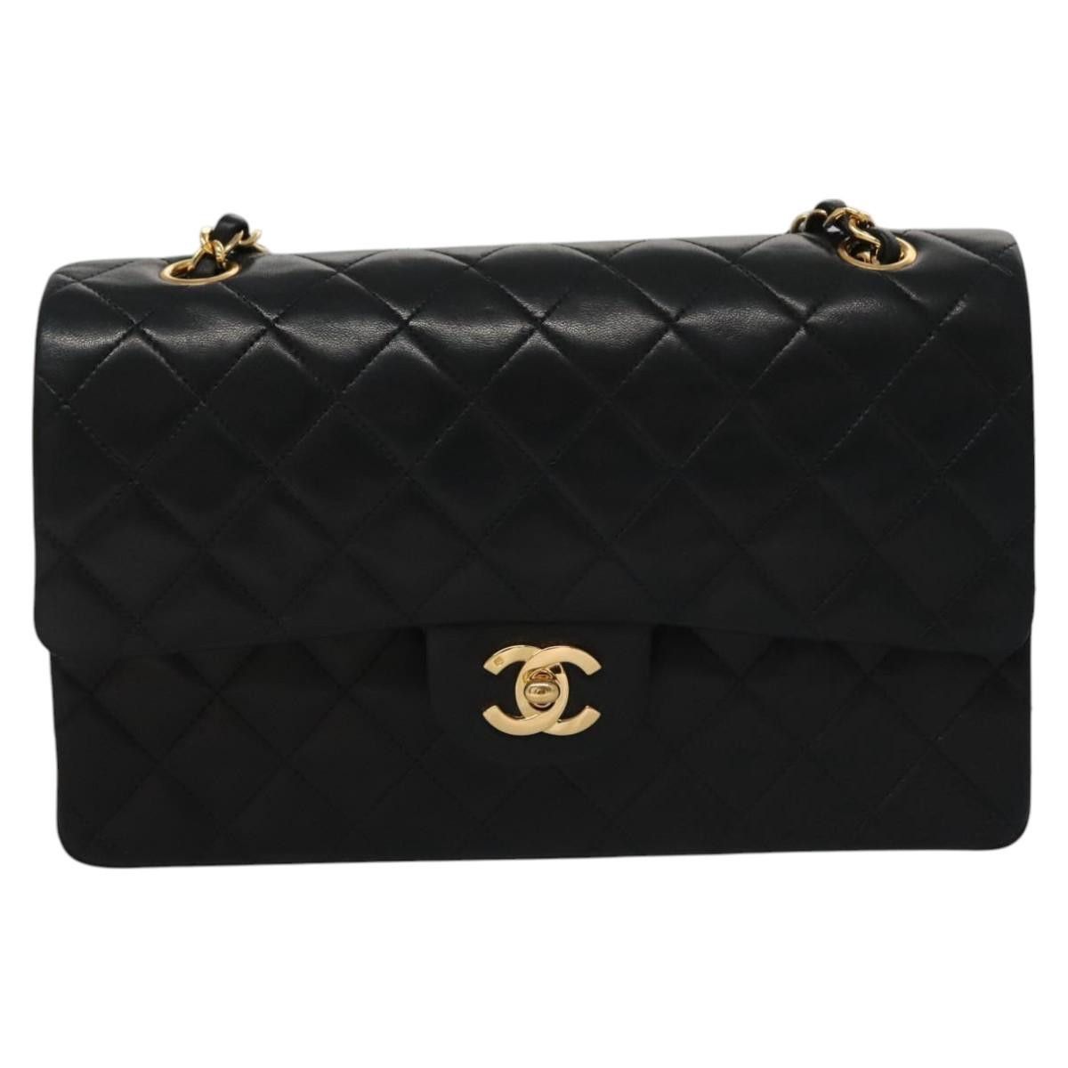 Chanel Timeless Black Leather Shoulder Bag (Pre-Owned) Size ONE SIZE - 1 Thumbnail
