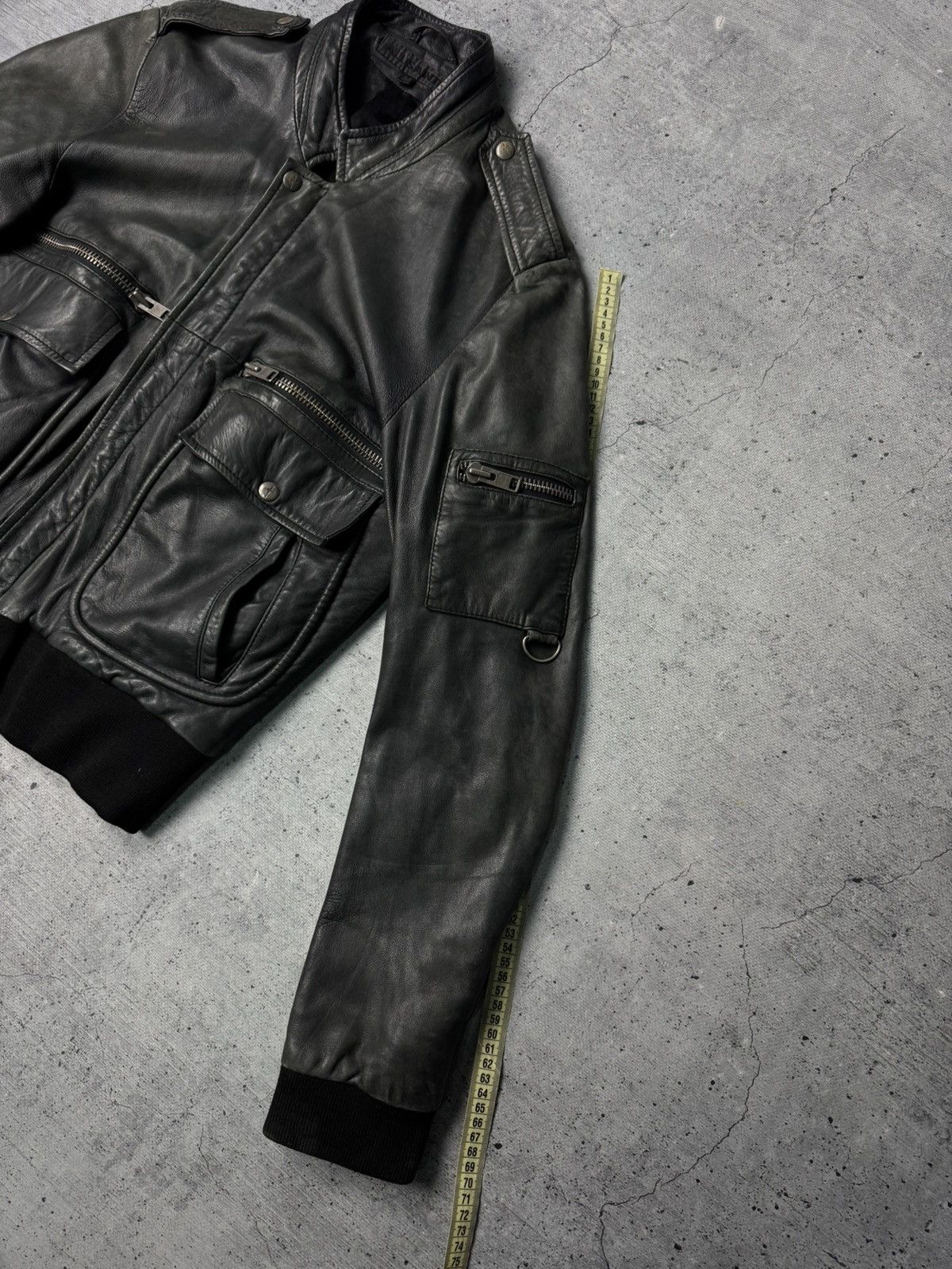 Allsaints Vintage Allsaints Genuine Leather Biker Y2K Jacket M Size US M / EU 48-50 / 2 - 9 Thumbnail