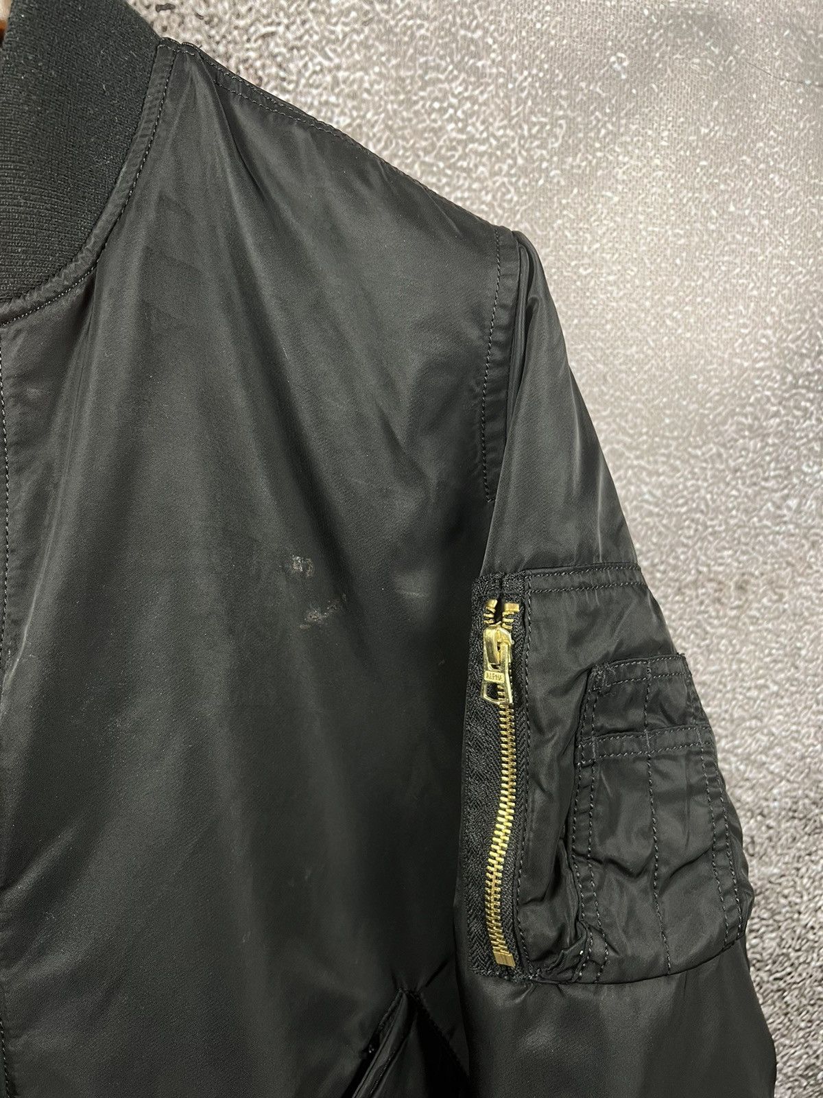 Alpha Industries × Japanese Brand × Vintage Alpha Industries MA-1 Anarchy Air Tokyo vintage bomber japan Size US M / EU 48-50 / 2 - 24 Thumbnail