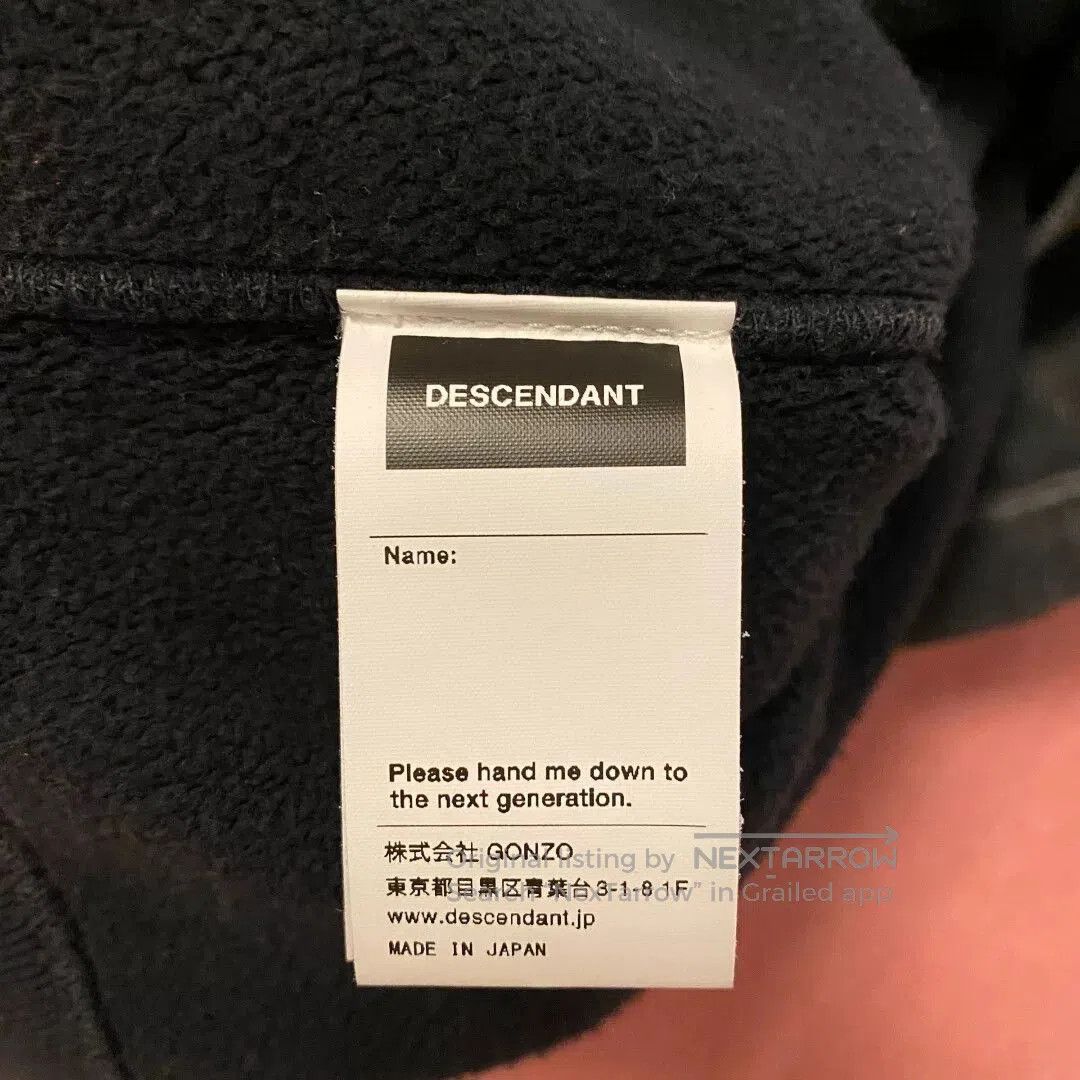 Descendant Descendant DCDT 18SS TEAM HOODED SWEATSHIRT. Size US M / EU 48-50 / 2 - 7 Thumbnail
