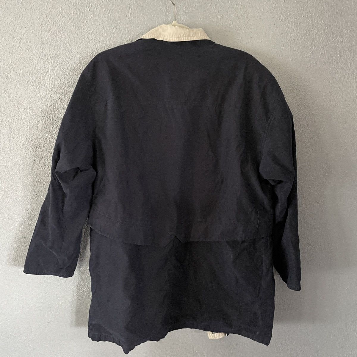 Vintage Vintage Izzi Navy Blue Rain Coat Light Jacket Men’s Size L Size US L / EU 52-54 / 3 - 2 Thumbnail
