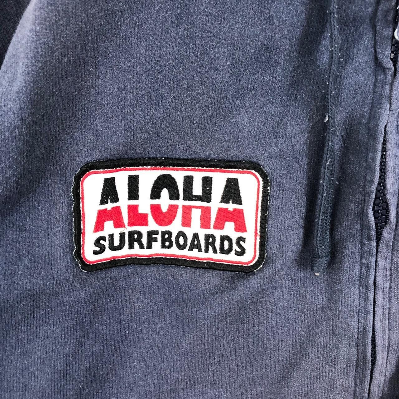 Other ALOHA SURFBOARD Surf Brand Logo Print Navy Hoodie Size US L / EU 52-54 / 3 - 7 Thumbnail