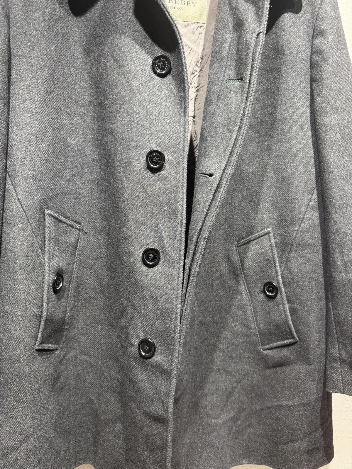 Burberry Burberry Wool overcoat jacket Size US L / EU 52-54 / 3 - 7 Thumbnail