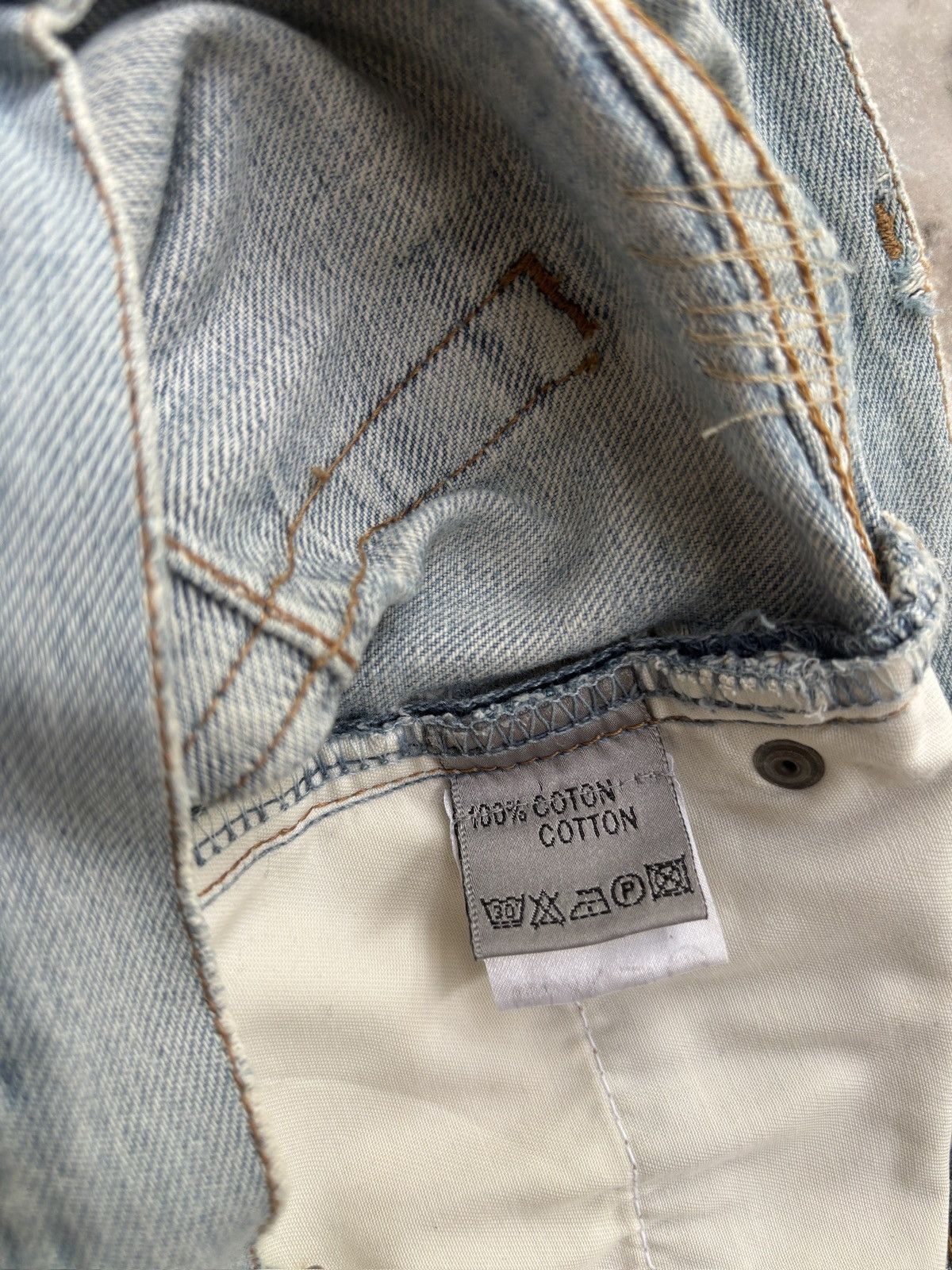 Dior Dior SS06 Crash Denim Size US 28 / EU 44 - 5 Thumbnail
