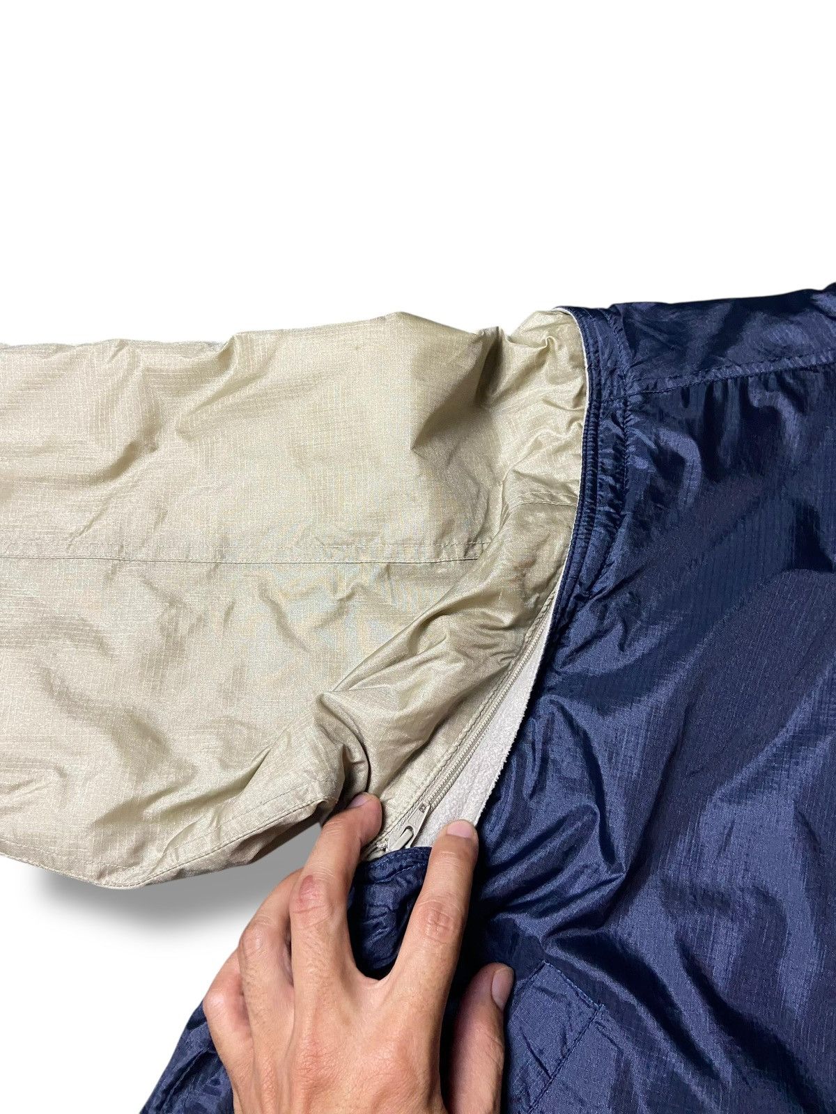 Japanese Brand × Other × Vintage 90’s PARADISO Two-Way Nylon & Fleece Jacket (131) Size US S / EU 44-46 / 1 - 6 Thumbnail
