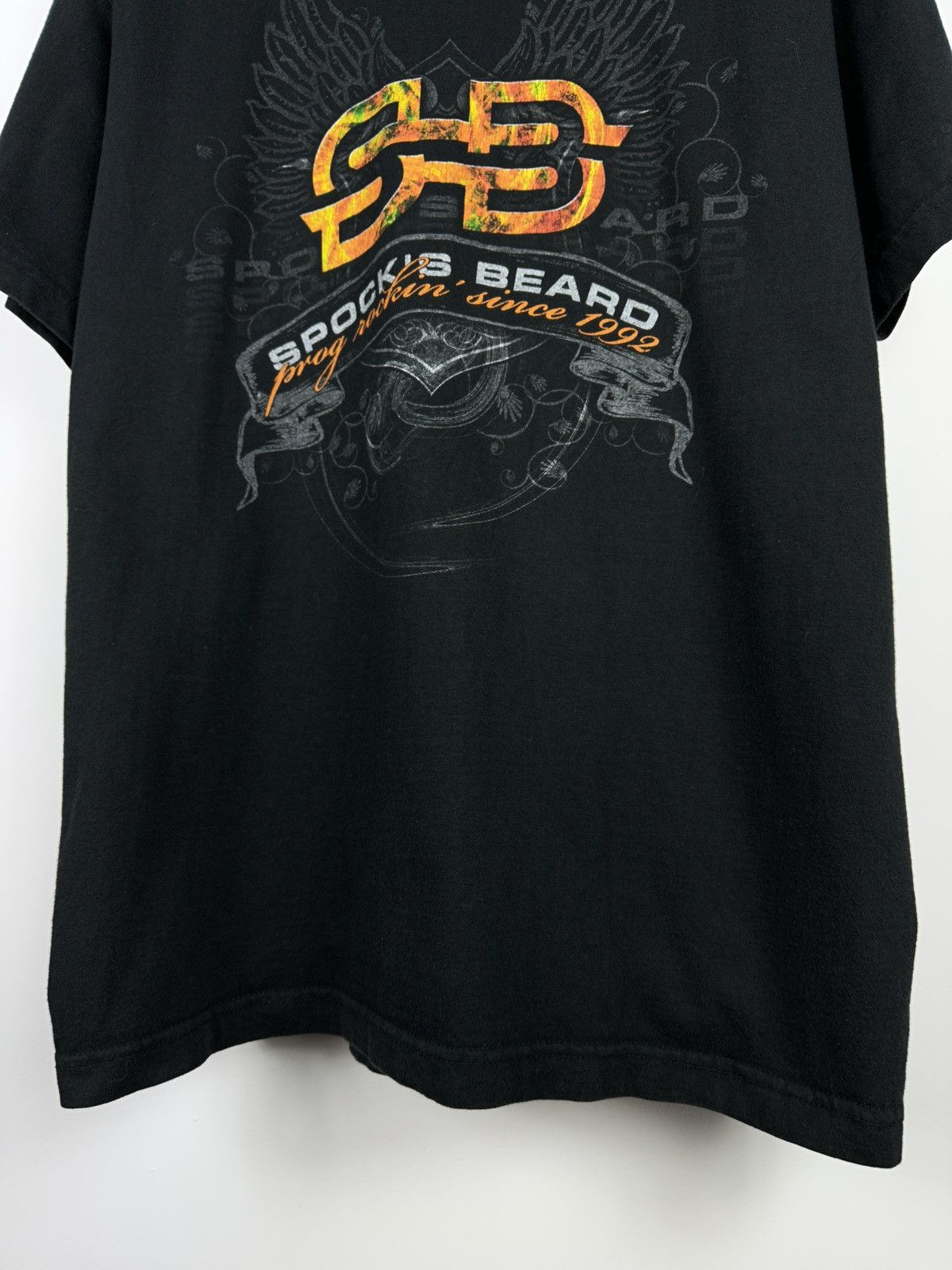 Band Tees × Vintage Vintage 2007 Spock's Beard European Tour T-shirt Size US L / EU 52-54 / 3 - 4 Thumbnail