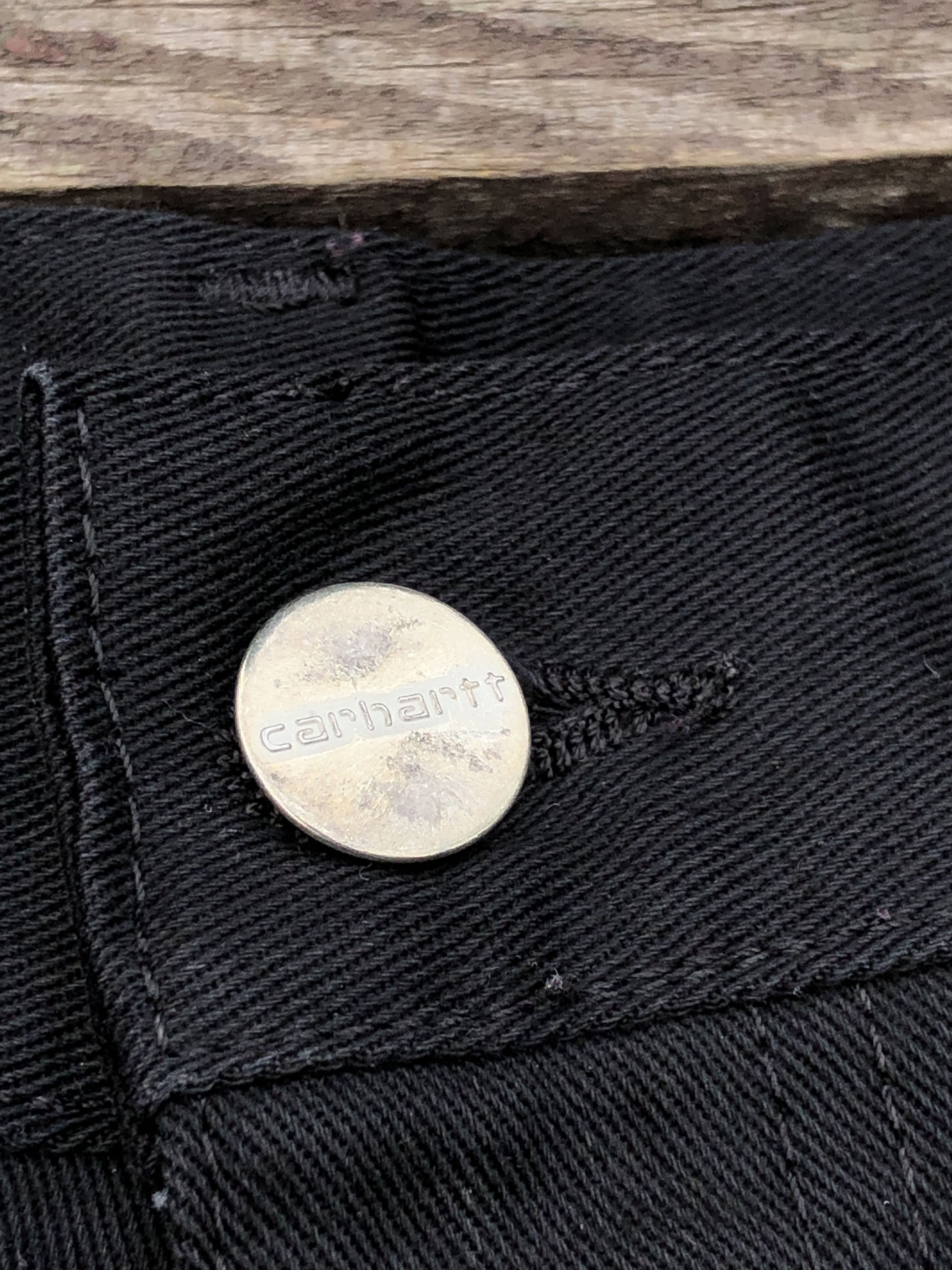 Carhartt Carhartt Vintage Simple Pants Black Size US 33 - 3 Thumbnail