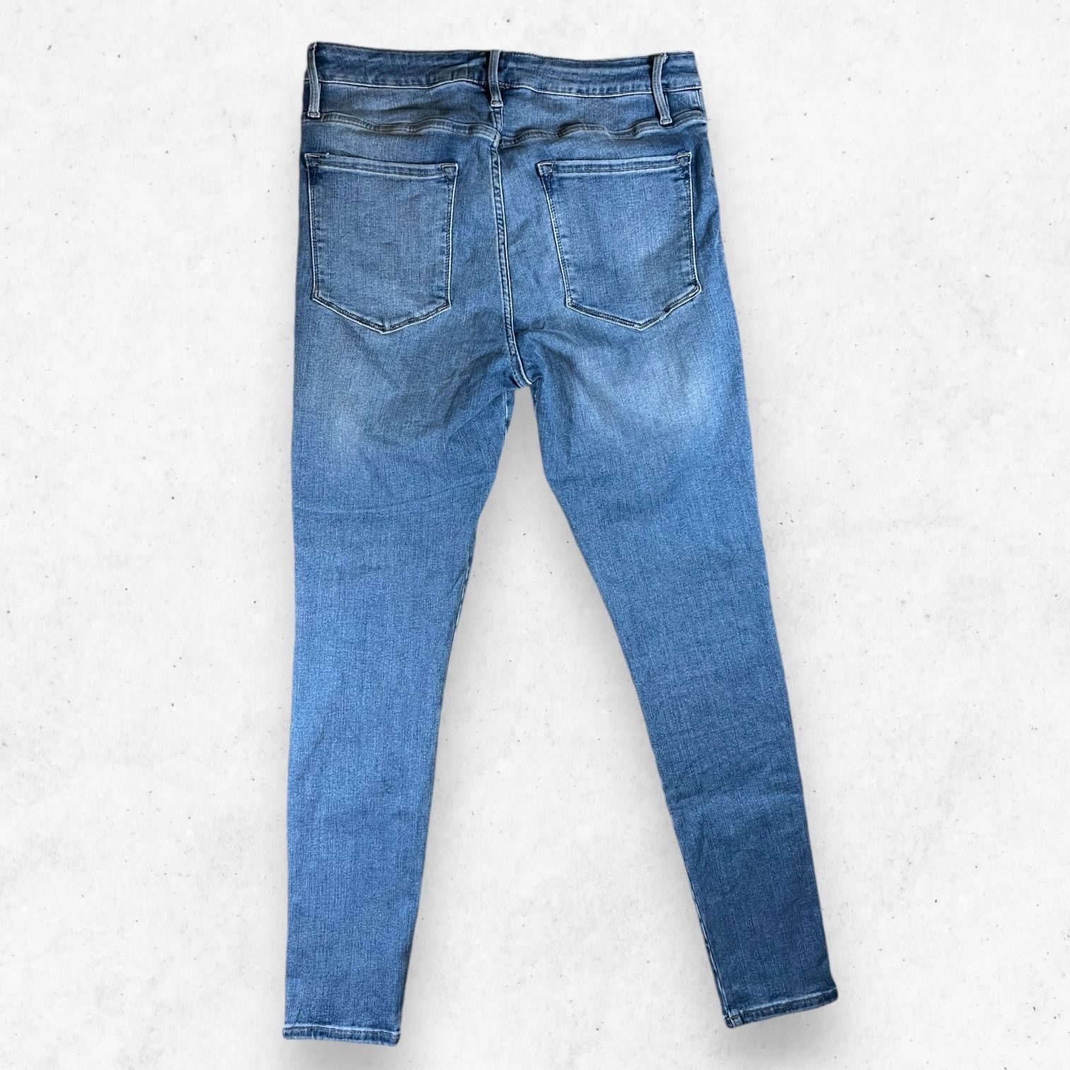 Frame FRAME Le One Skinny Jeans Women's Size 2 Stretch High Waist Size 32" / US 10 / IT 46 - 2 Thumbnail