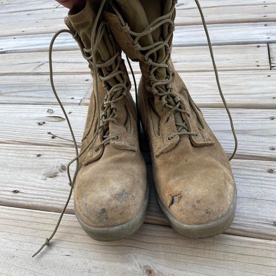 Vintage vintage military combat boots size 10 Size US 10 / EU 43 - 5 Thumbnail