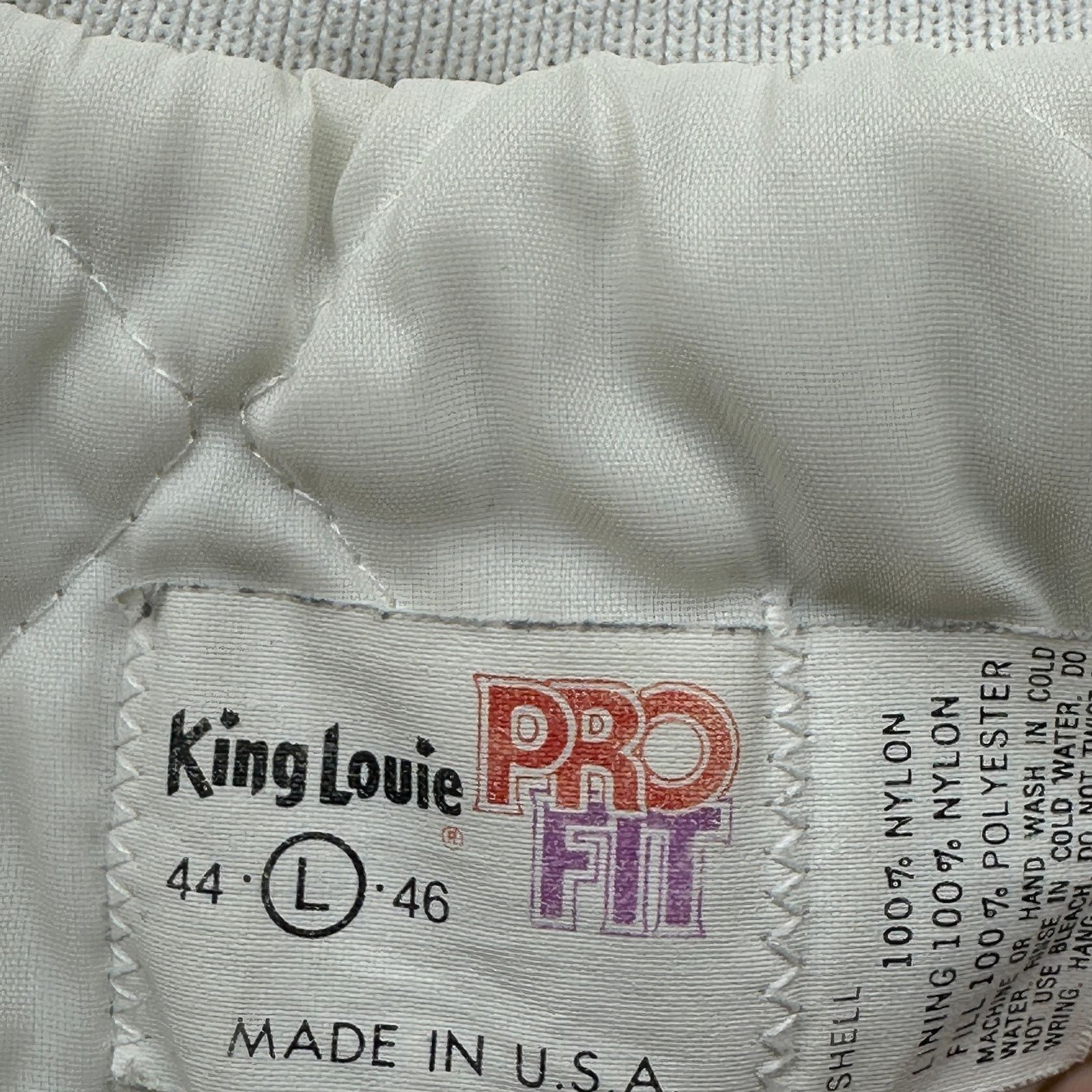 Other Vintage King Louie Pro Fit Quilt Lined Bomber Snap Jacket L Size US L / EU 52-54 / 3 - 3 Thumbnail