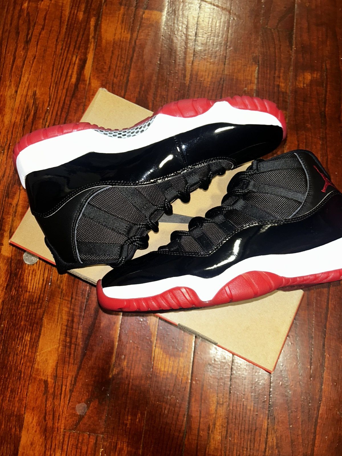 Jordan Brand Jordan 11bred Size 9.5M Brand NEW Size US 9.5 / EU 42-43 - 2 Thumbnail