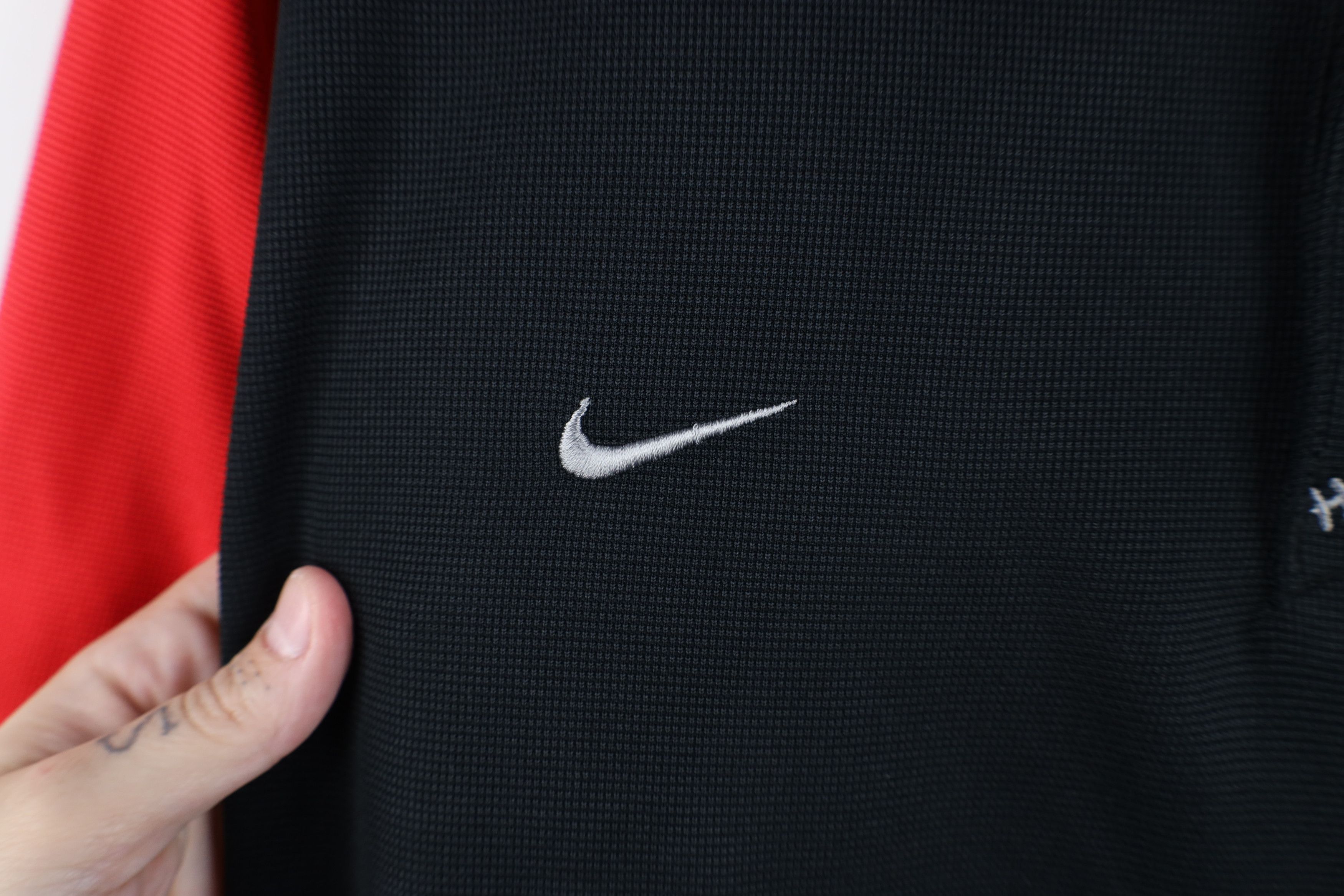 Nike × Vintage Vintage Nike Mini Swoosh Ohio State University Football Polo Size US L / EU 52-54 / 3 - 6 Thumbnail