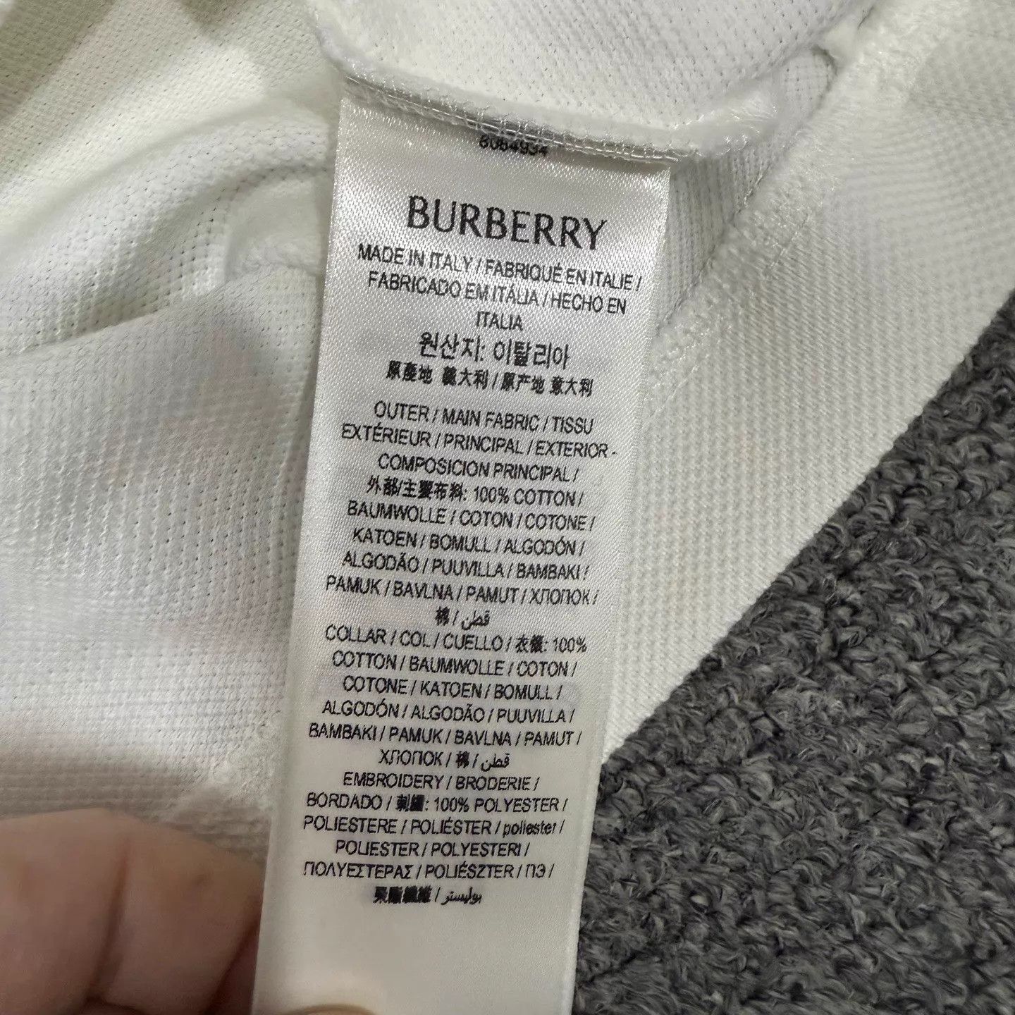 Burberry Burberry New Short Sleeve Horseferry Polo Shirt XL Size US XL / EU 56 / 4 - 4 Thumbnail