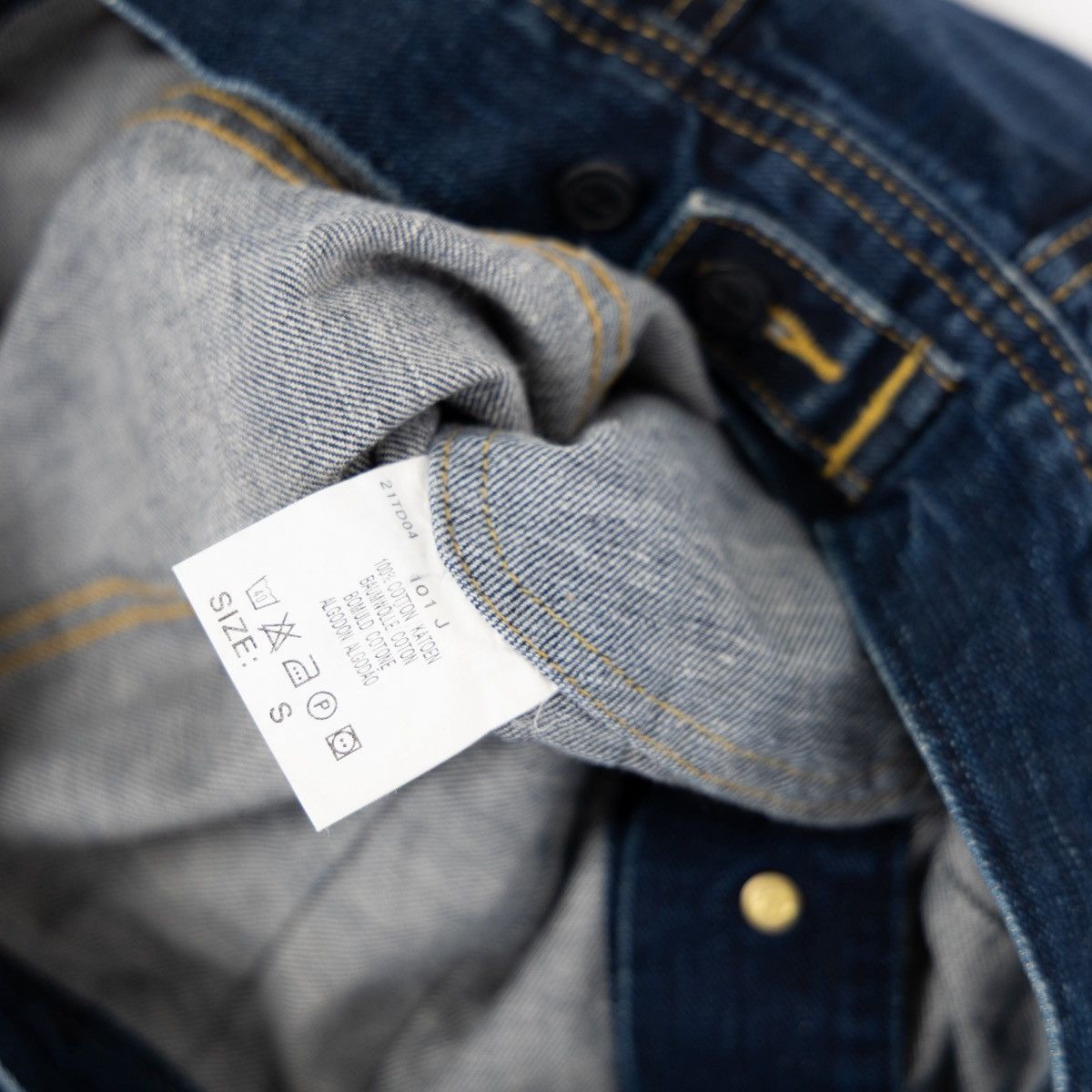 Lee Lee Womens Denim Jacket Vintage Blue Classic Trucker Cotton Size M / US 6-8 / IT 42-44 - 6 Thumbnail