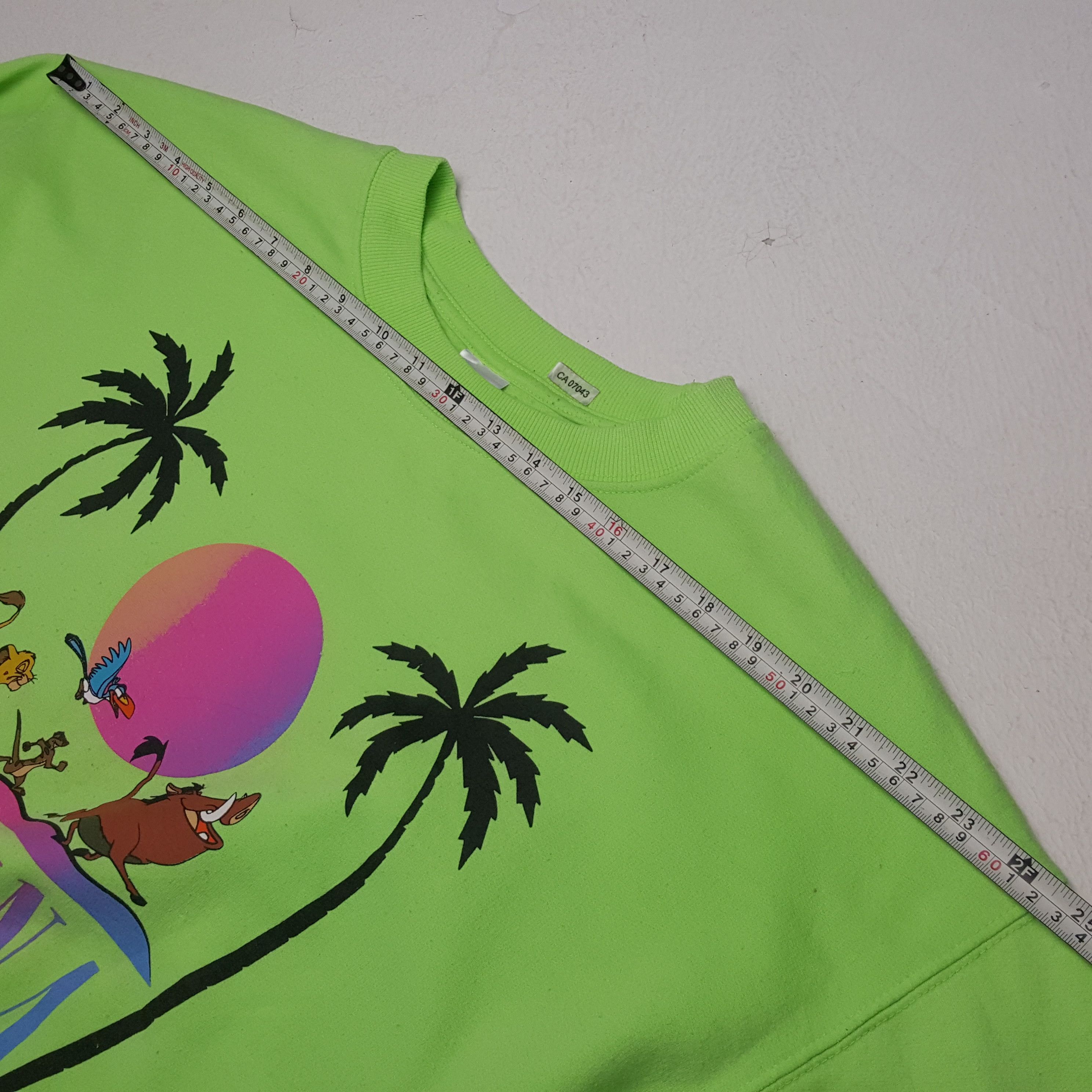 Disney × Vintage DISNEY HAKUNA MATATA Streetwear Promo Style Sweatshirt Size US L / EU 52-54 / 3 - 4 Thumbnail