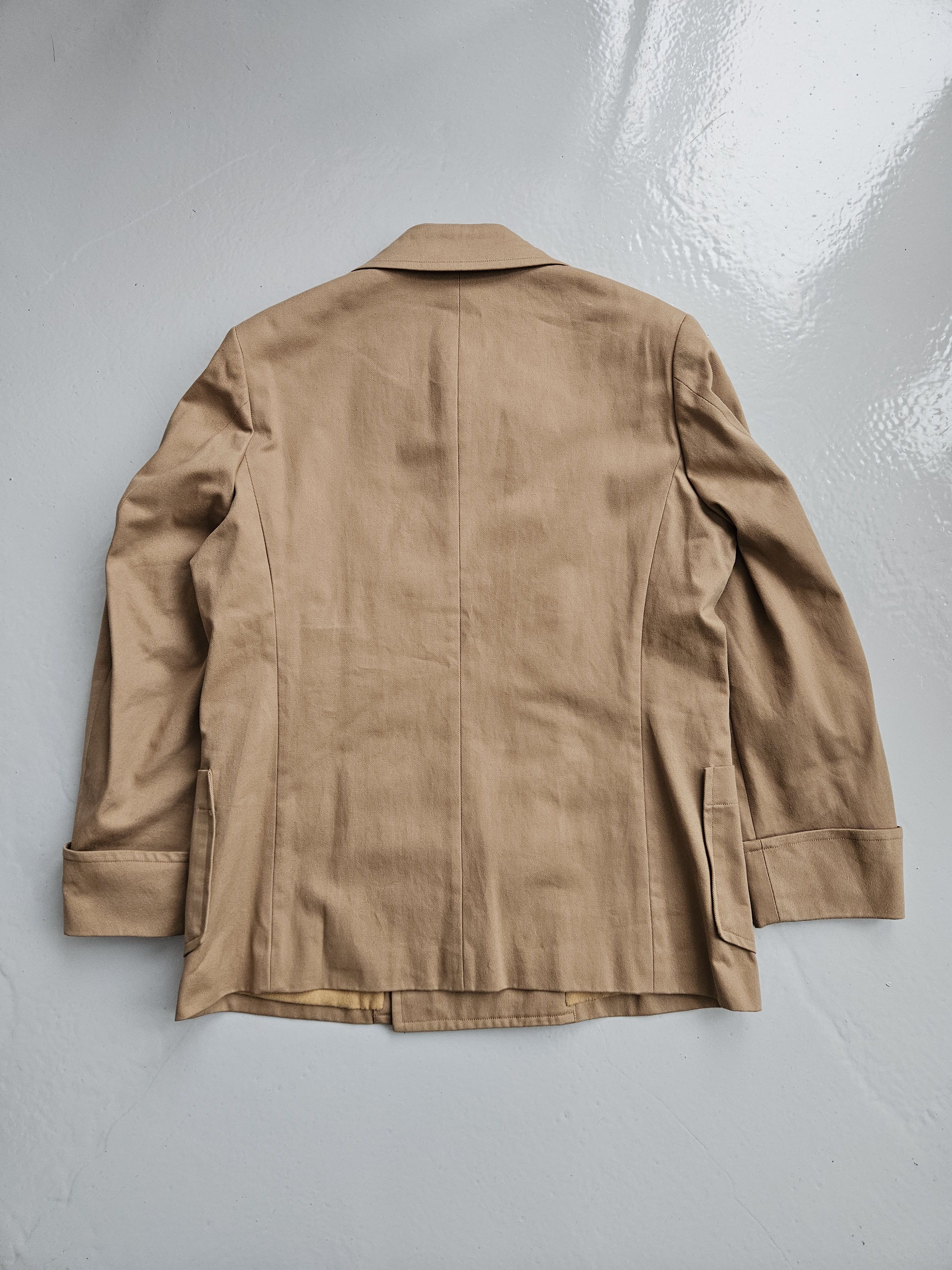 Y's for Men Yohji Yamamoto Y's double breasted reefer jacket peacoat Size US M / EU 48-50 / 2 - 2 Thumbnail