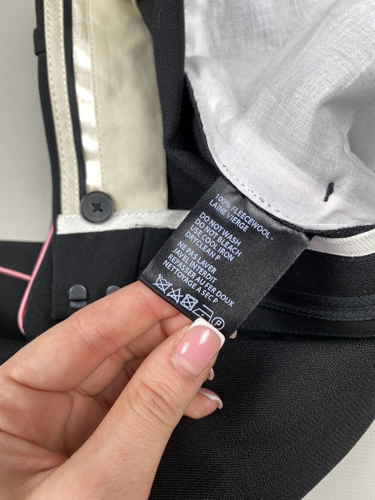 Haider Ackermann BNWT! Haider Ackermann fleece wool cropped pants trousers Size 25" / US 0 / IT 36 - 16 Thumbnail