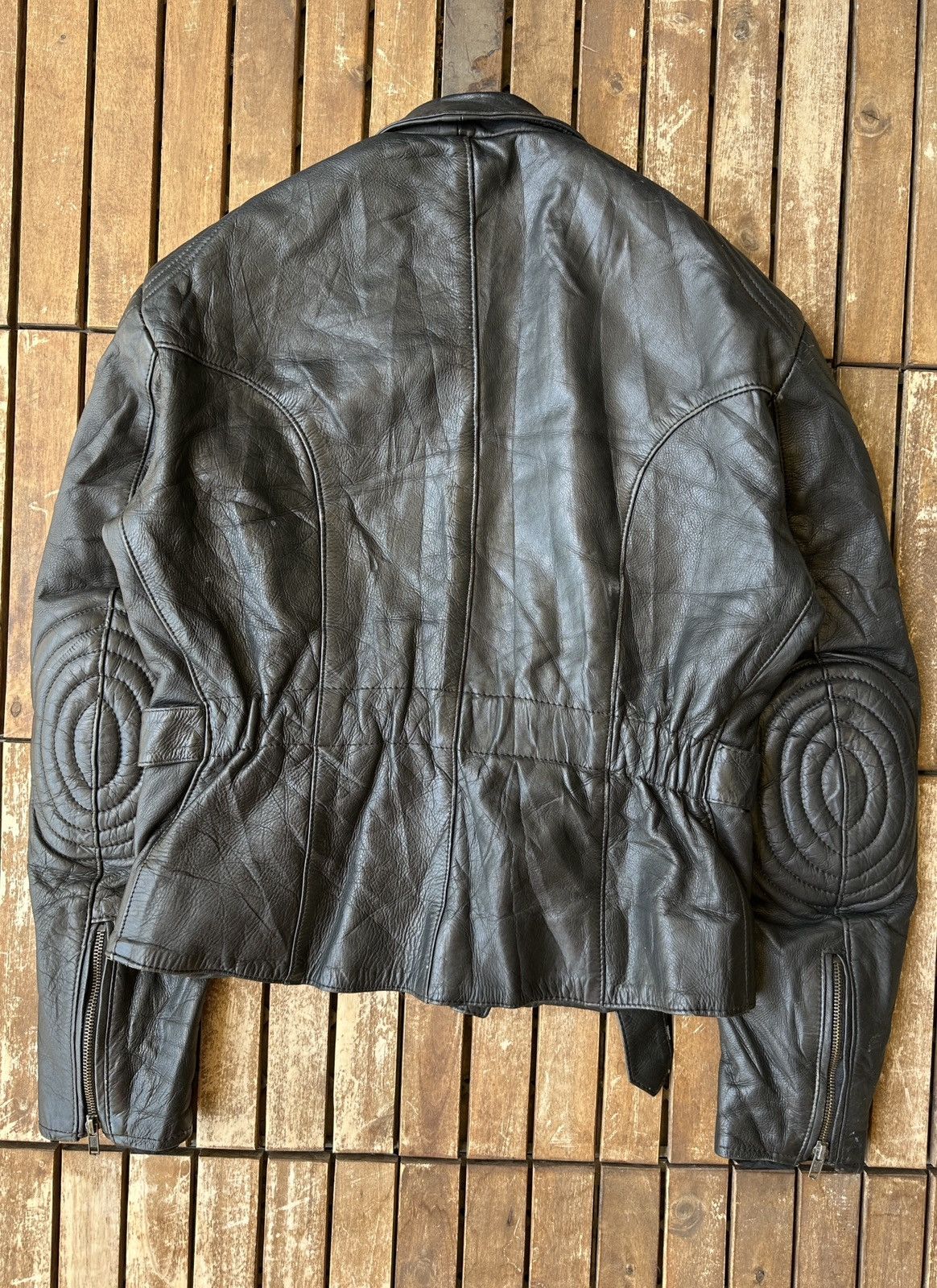 Vintage Vintage 1980s Leather Motorcycle Jacket Size US M / EU 48-50 / 2 - 9 Thumbnail