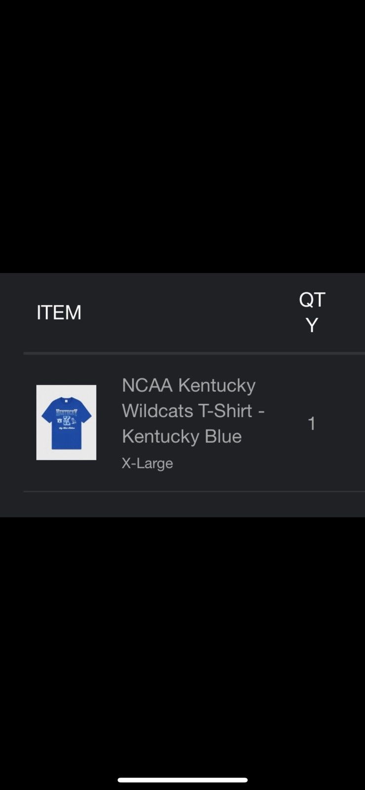 October's Very Own OVO NCAA Kentucky Wildcats T-Shirt Size US XL / EU 56 / 4 - 5 Thumbnail