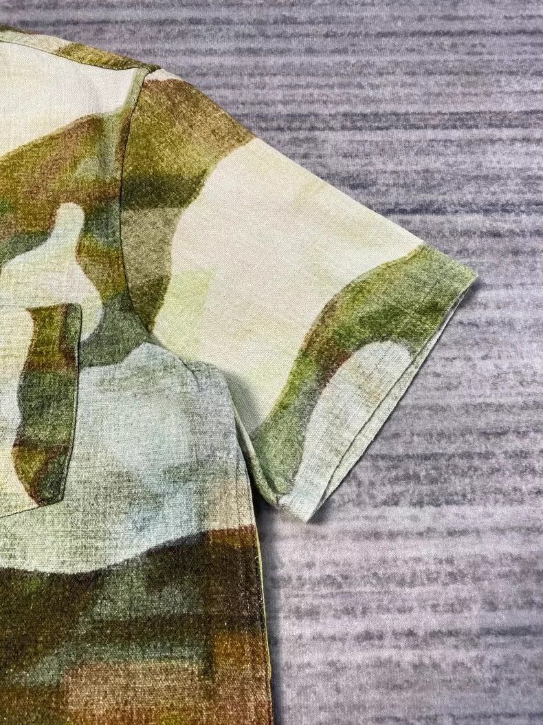 Our Legacy Our Legacy size46 Oil painting camouflage short-sleeved shi Size US S / EU 44-46 / 1 - 6 Thumbnail