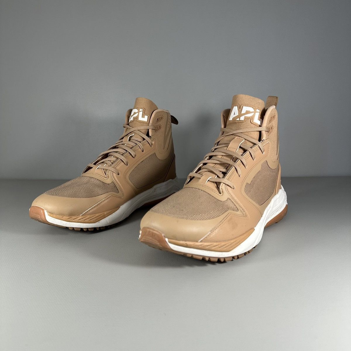 APL APL Athletic Propulsion Labs Defender High Top Sneakers Size US 12 / EU 45 - 2 Thumbnail