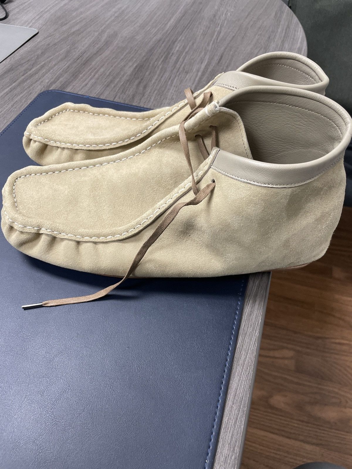 Auralee Auralee Suede Moccasin Short Boots “Clarks” Size US 10 / EU 43 - 4 Thumbnail