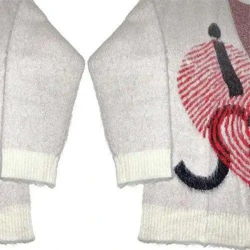 Other Akiyama x Asano I Love S@X Knit Cardigan Sweater Size US M / EU 48-50 / 2 - 4 Thumbnail