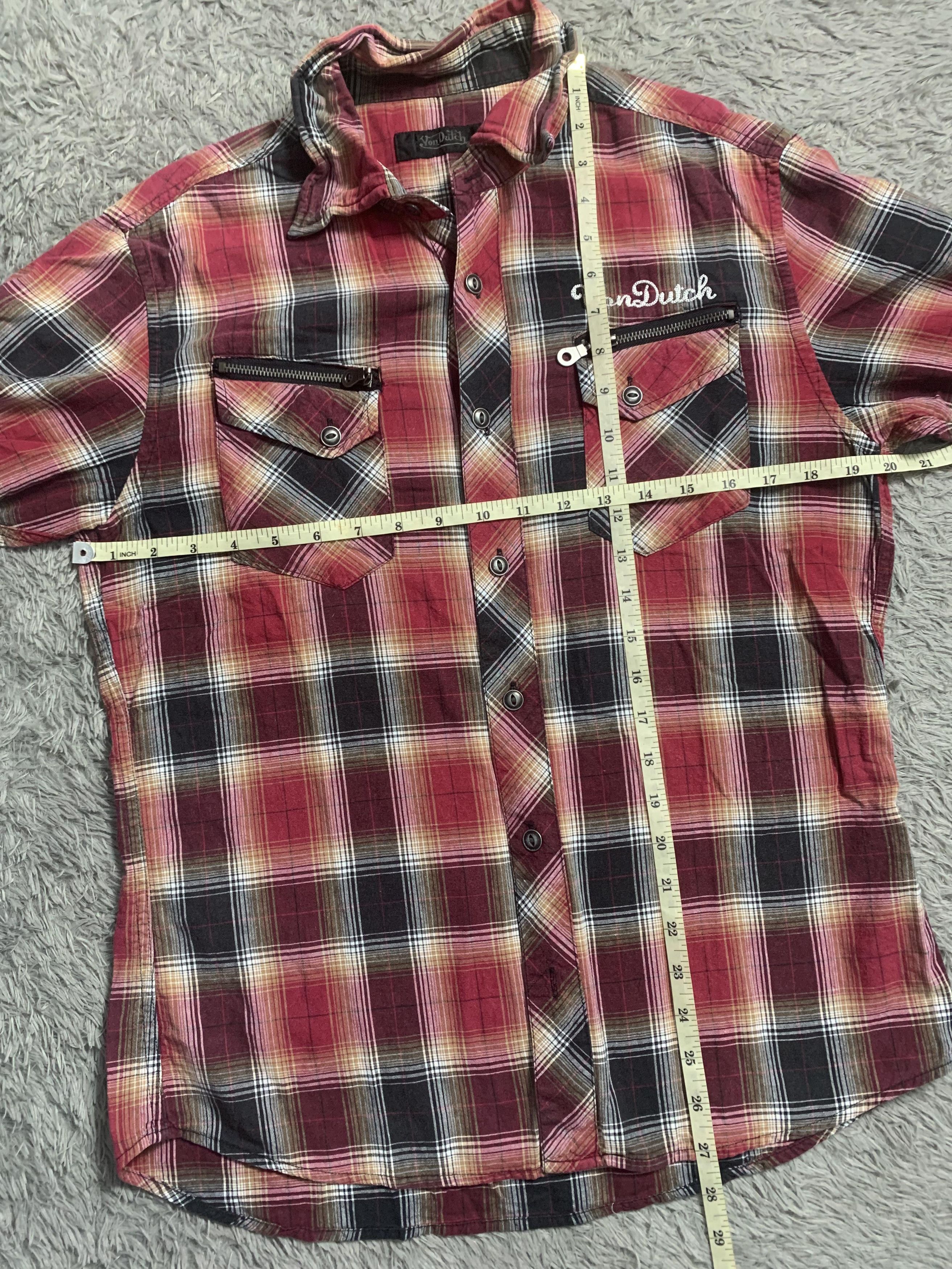 Von Dutch Vintage Vondutch Flannel Size US L / EU 52-54 / 3 - 9 Thumbnail