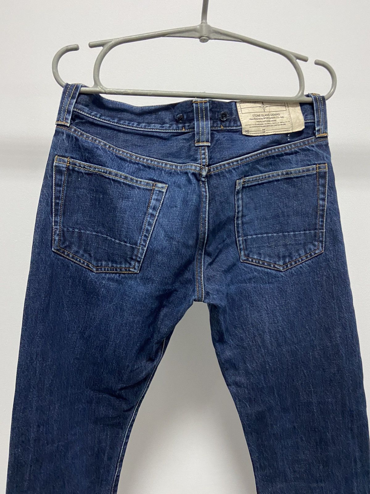Stone Island × Vintage Stone Island Denims Selvedge Vintage jeans Pants Distressed Size US 28 / EU 44 - 3 Thumbnail