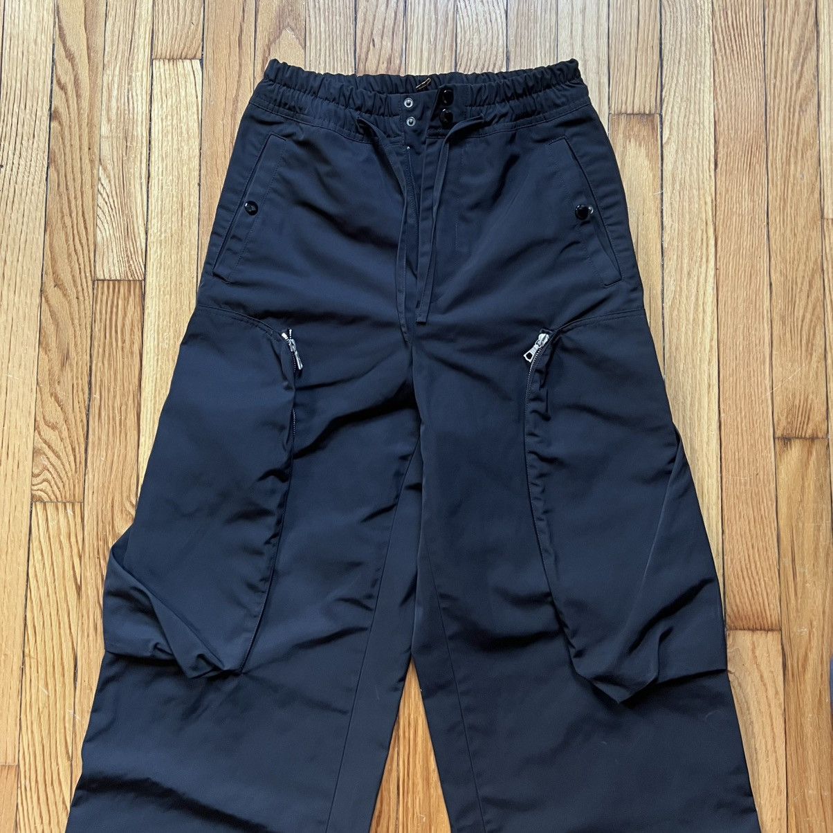 Dries Van Noten Dries Van Noten Black Prima Bis M.W. Pants Size US 29 - 3 Thumbnail