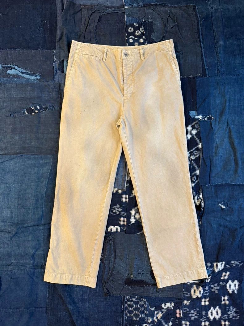 VISVIM Chino Pants with Distressed Design