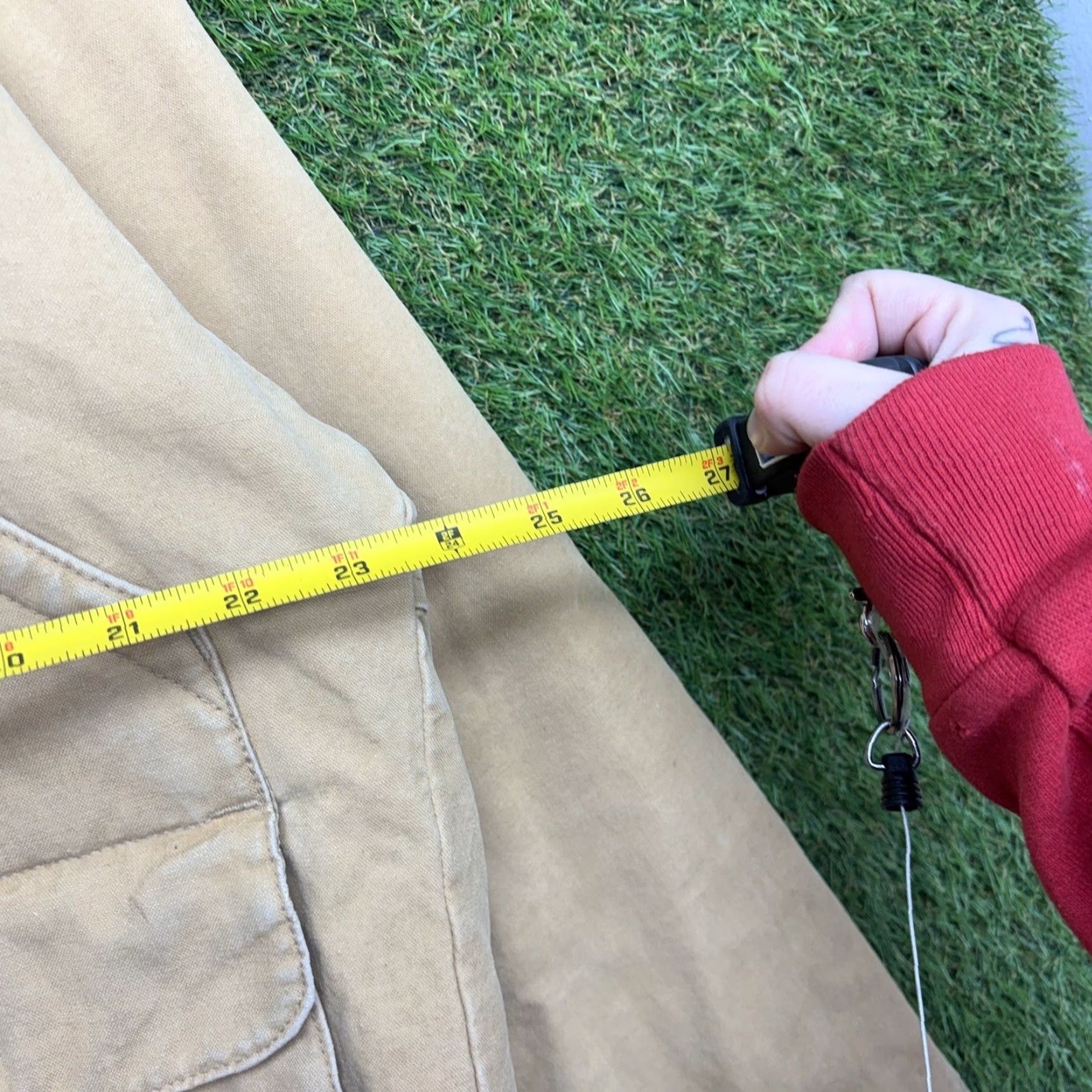 Pendleton VINTAGE Pendleton Outdoors Man Jacket Mens XL Workwear Thinsulate USA Made Cotton Canvas Tan 300 Warmth Heavyweight Pockets Collared Size US XL / EU 56 / 4 - 4 Thumbnail