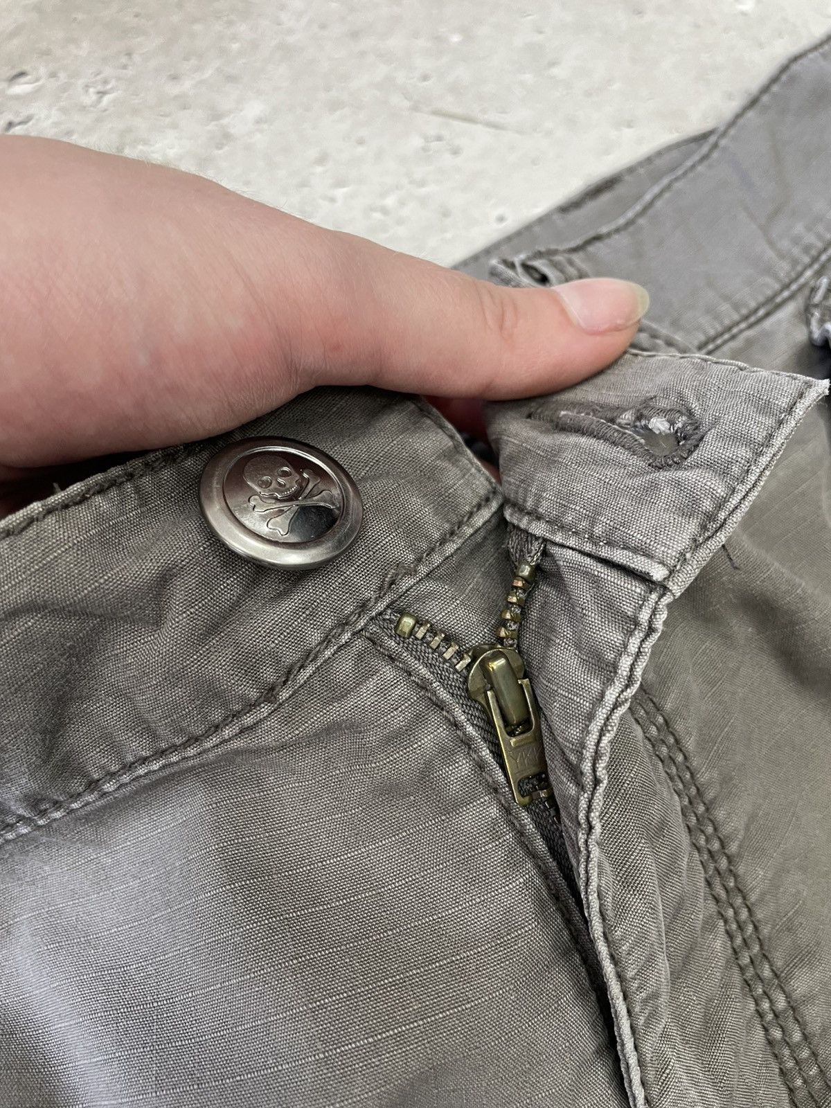 Junya Watanabe Rare sun faded cargo baggy zipper wide cargo y2k pants Size US 34 / EU 50 - 6 Thumbnail