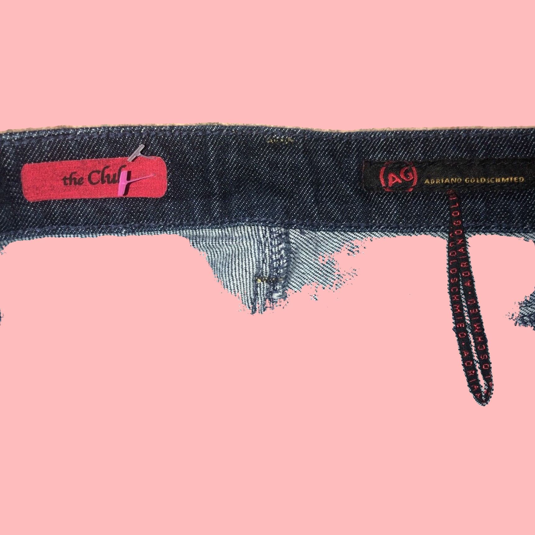 Vintage AG Adriano Goldschmied The Club Womens Bootcut Jeans Blue 32 Regular Size 24" / US 00 / IT 34 - 3 Thumbnail