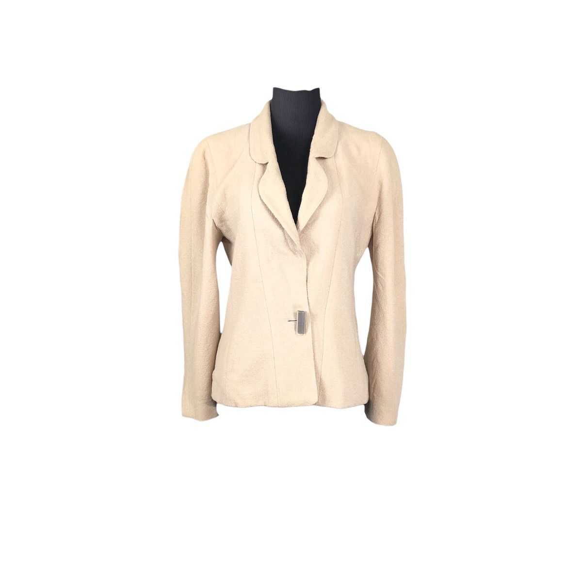 Chanel Vintage Chanel S/S1999 Single Breasted Laine Wool Coat Size S / US 4 / IT 40 - 3 Thumbnail