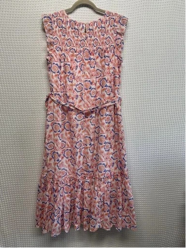 Vineyard Vines Vineyard Vines TieredMaxi Smocked Shoulder MidiDress Women L Size L / US 10 / IT 46 - 8 Thumbnail