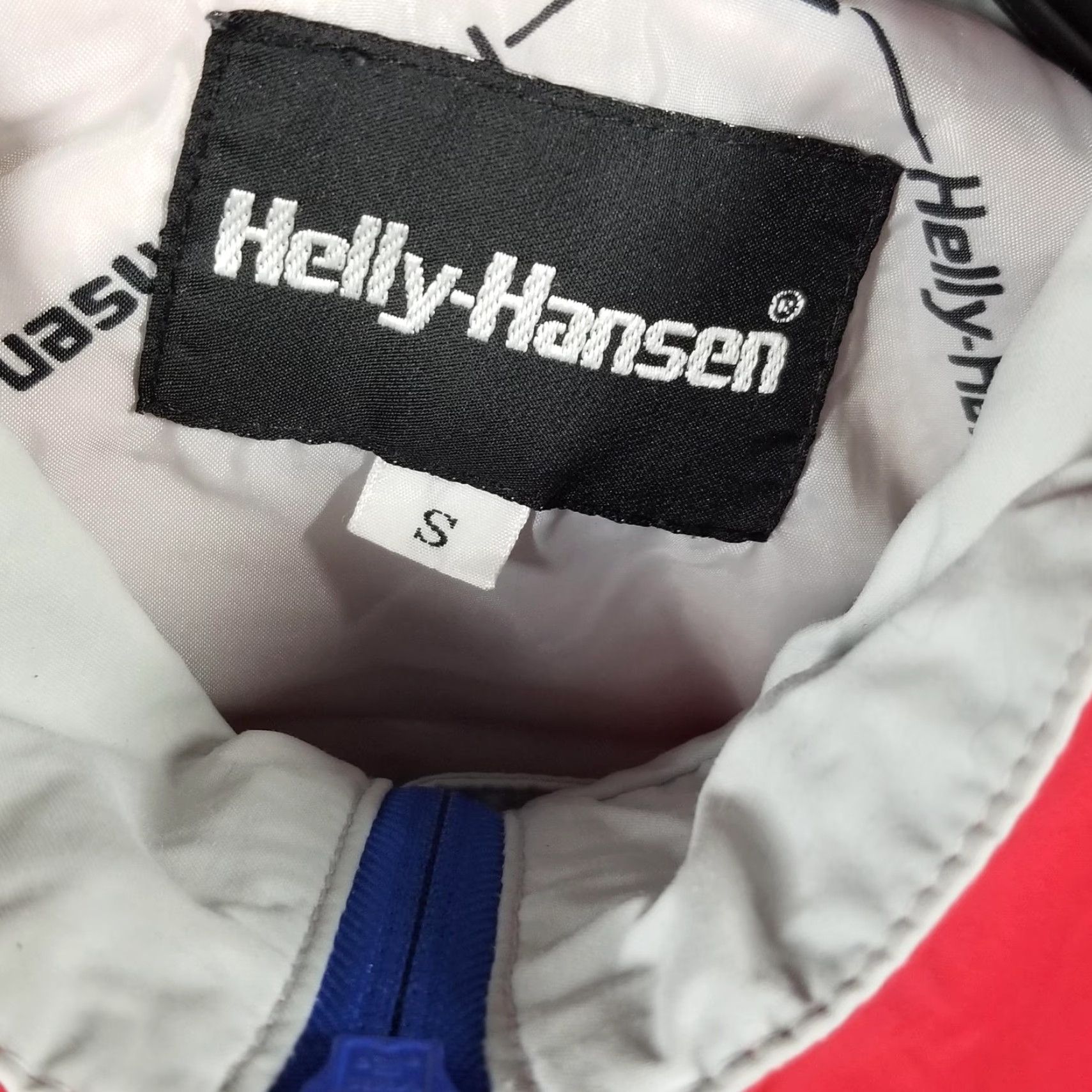 Helly Hansen HELly Hansen Jacket Helly-Tech Lightweight Windbreaker Mens Small Colorblock Red Blue Waterproof Size US S / EU 44-46 / 1 - 7 Thumbnail