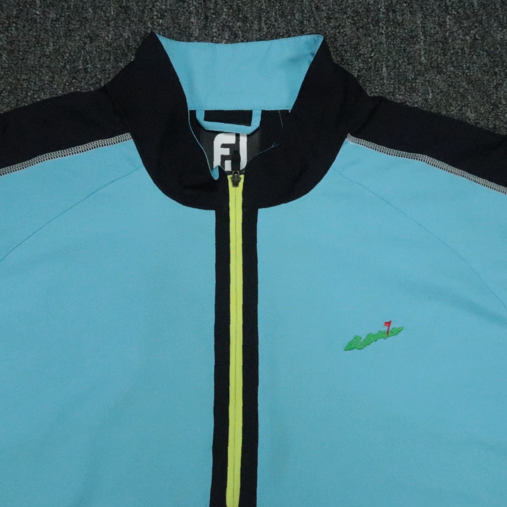Footjoy Footjoy Pullover Men Regular Size M Blue Color Long Sleeve 1/4 Zip Lightweight Pockets Windshirt Size US M / EU 48-50 / 2 - 2 Thumbnail
