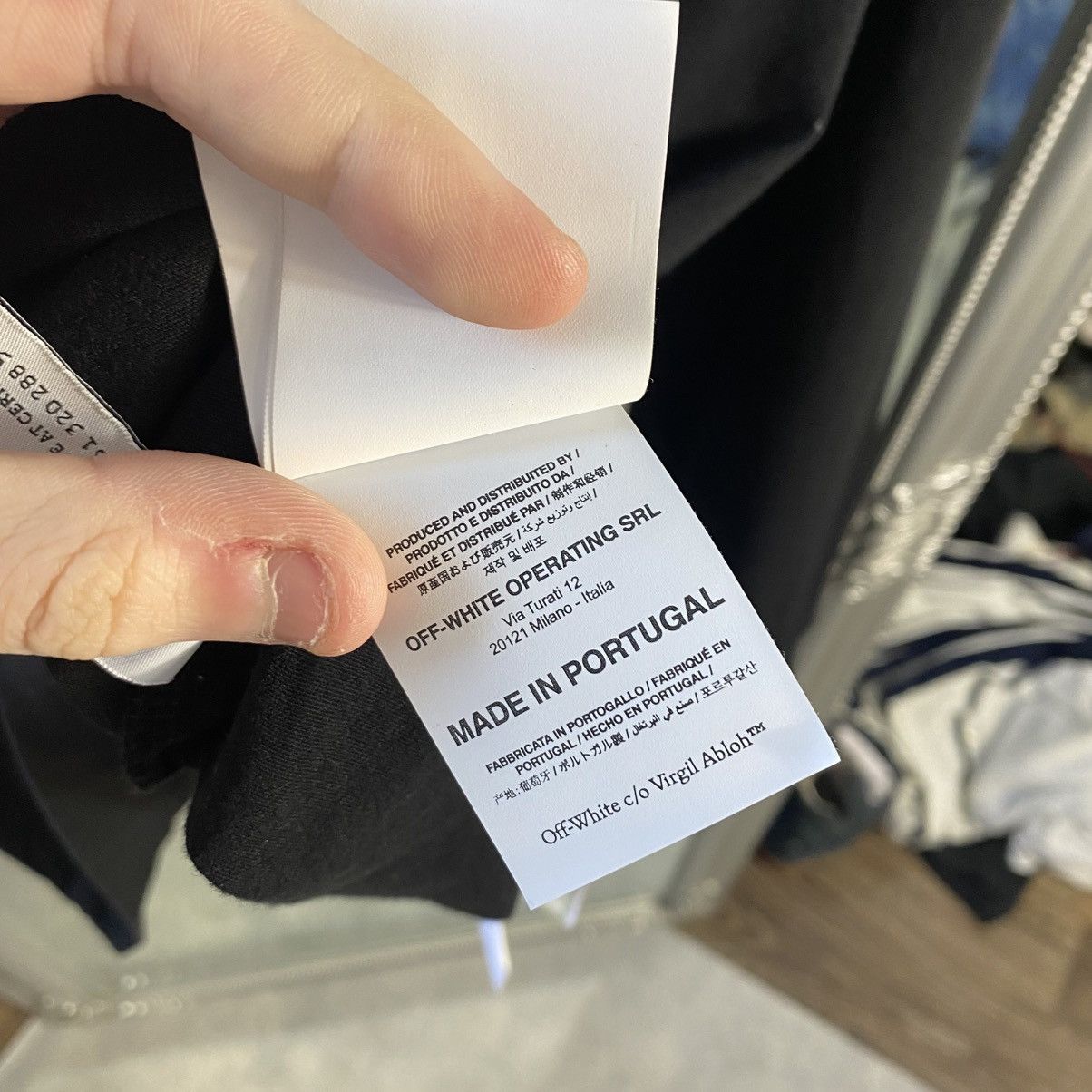 Off-White NEW Off White Long Sleeve Mono Lisa Size US XL / EU 56 / 4 - 10 Thumbnail