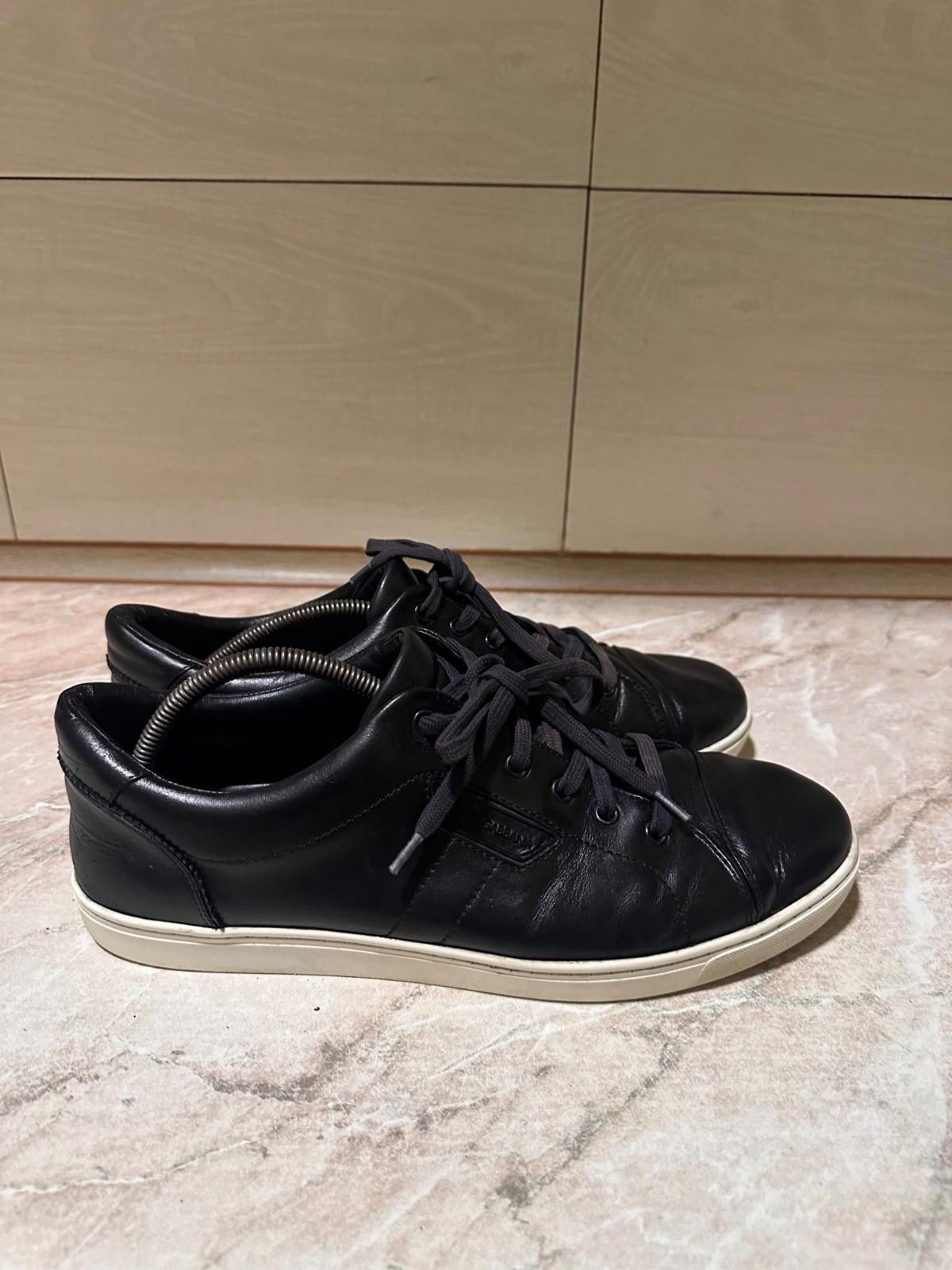 Dolce & Gabbana DOLCE & GABBANA Shoes London Nappa Leather Sneakers EU44 Size US 10 / EU 43 - 5 Thumbnail