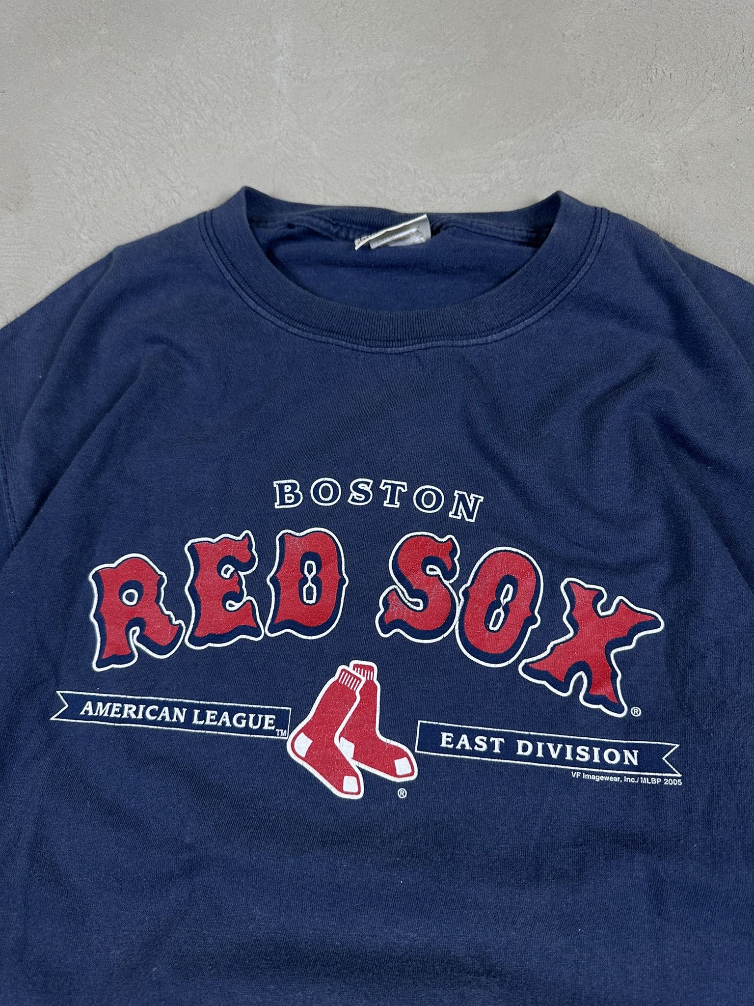 Lee × MLB × Vintage 2005 Vintage Boston Red Sox MLB Baseball Y2k T-shirt 00s Size US M / EU 48-50 / 2 - 8 Thumbnail