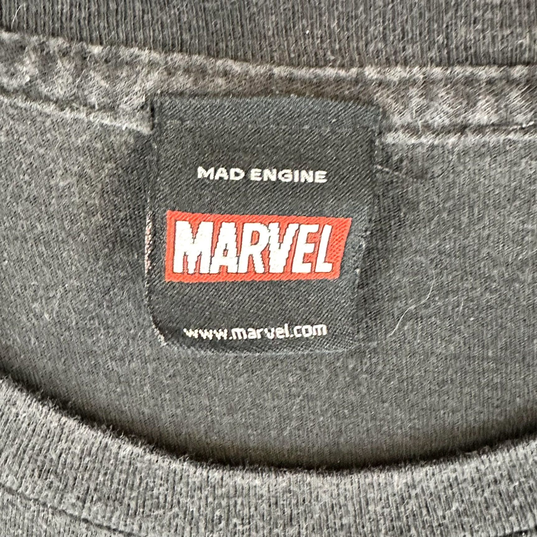 Vintage Marvel Thor Wing Man Shirt Mens XL Black Graphic T-Shirt Mad Engine Size US XL / EU 56 / 4 - 5 Thumbnail