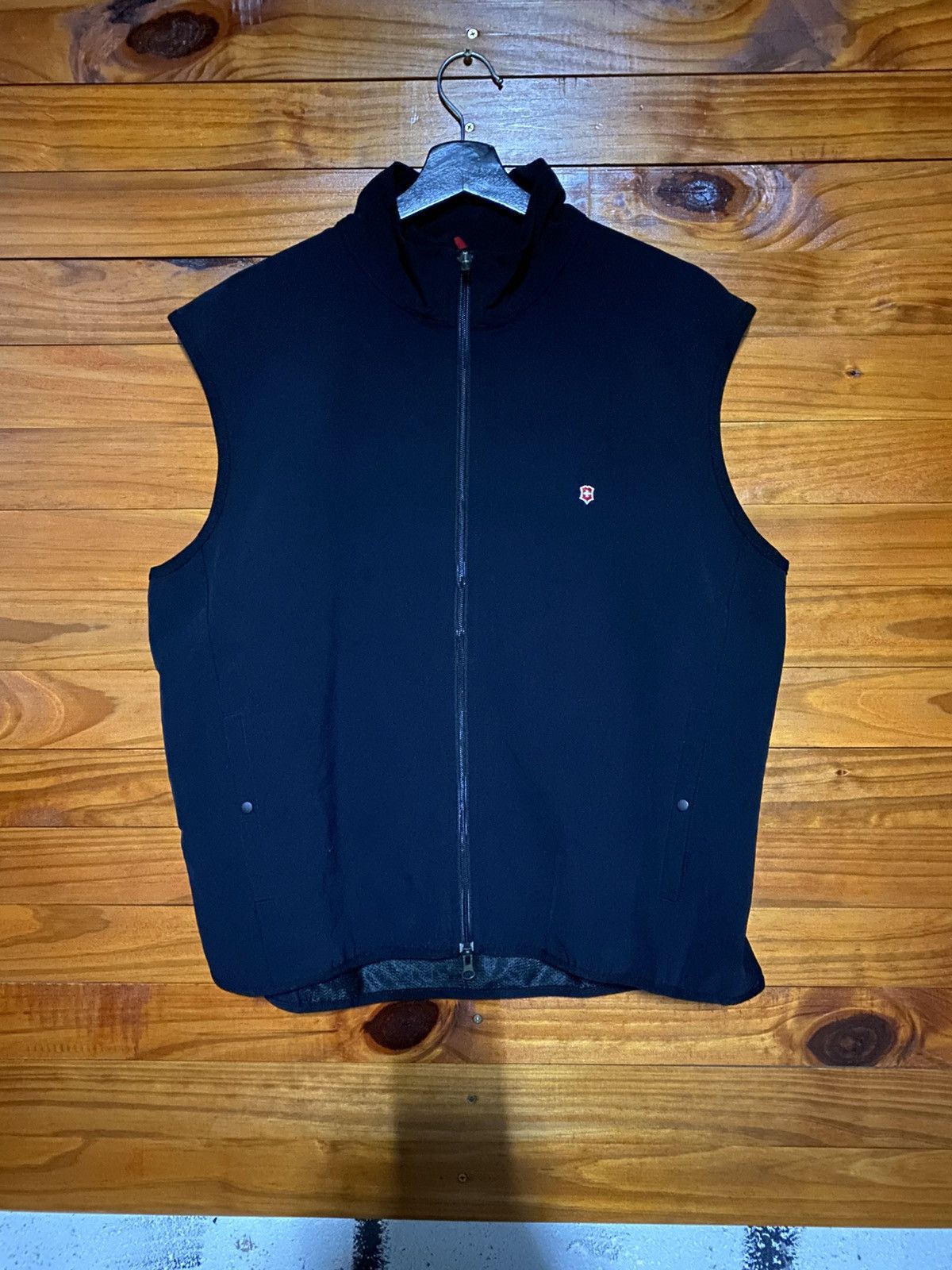Victorinox Victorinox Swiss Army Black Softshell Vest – Performance Size US L / EU 52-54 / 3 - 3 Thumbnail