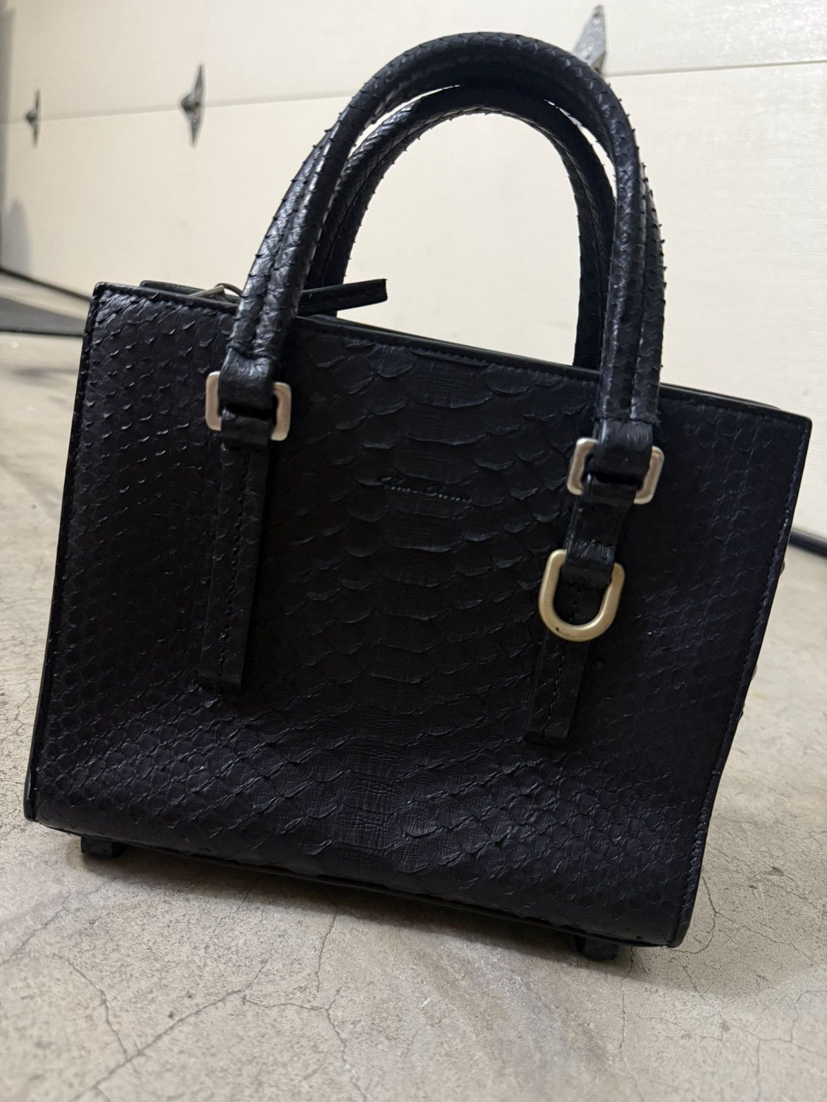 Rick Owens Rick Owens Python Handbag – SS18 “Dirt” Collection Size ONE SIZE - 2 Thumbnail