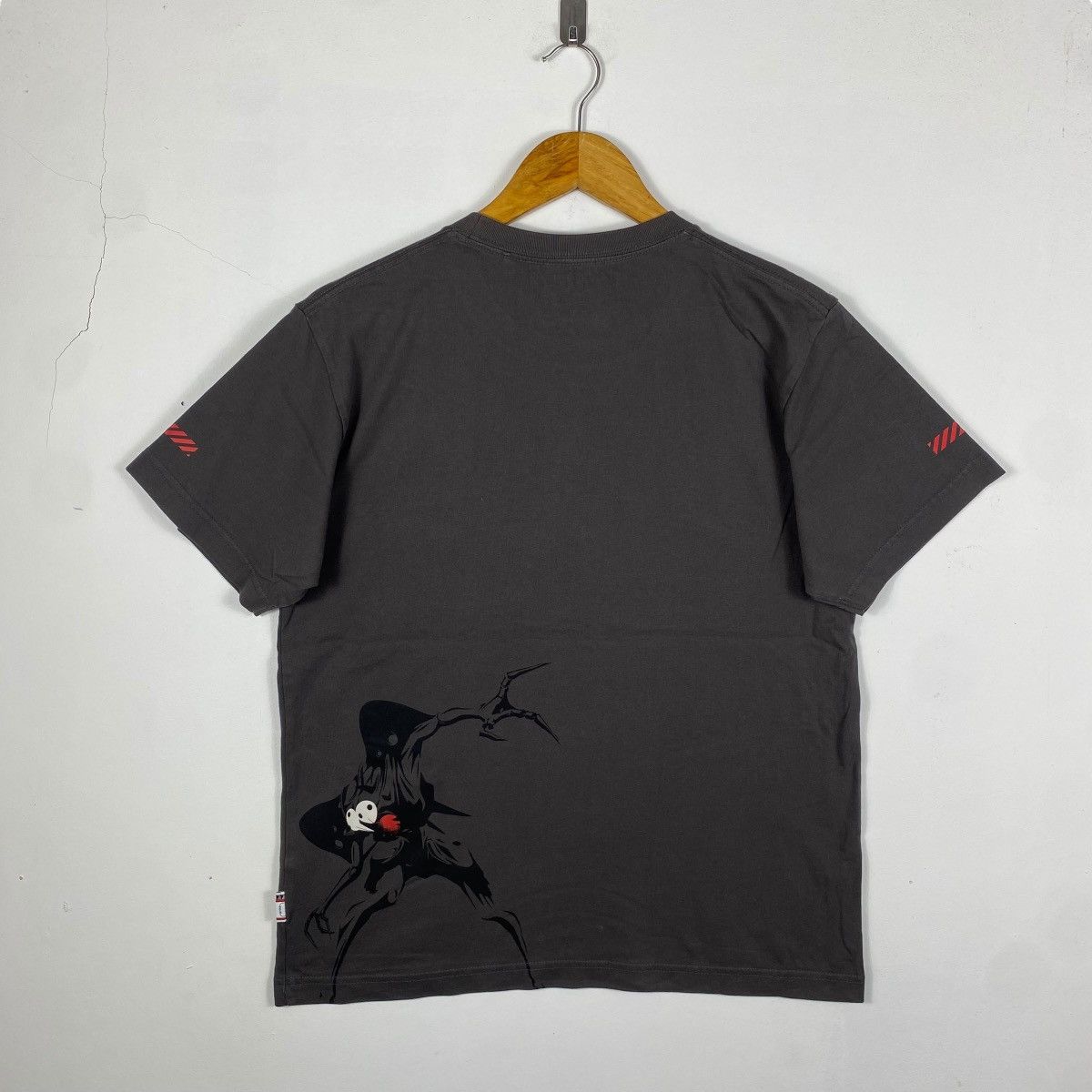 Anime EVANGELION Angel Graphic Faded Tee Shirt Medium Size Size US M / EU 48-50 / 2 - 4 Thumbnail